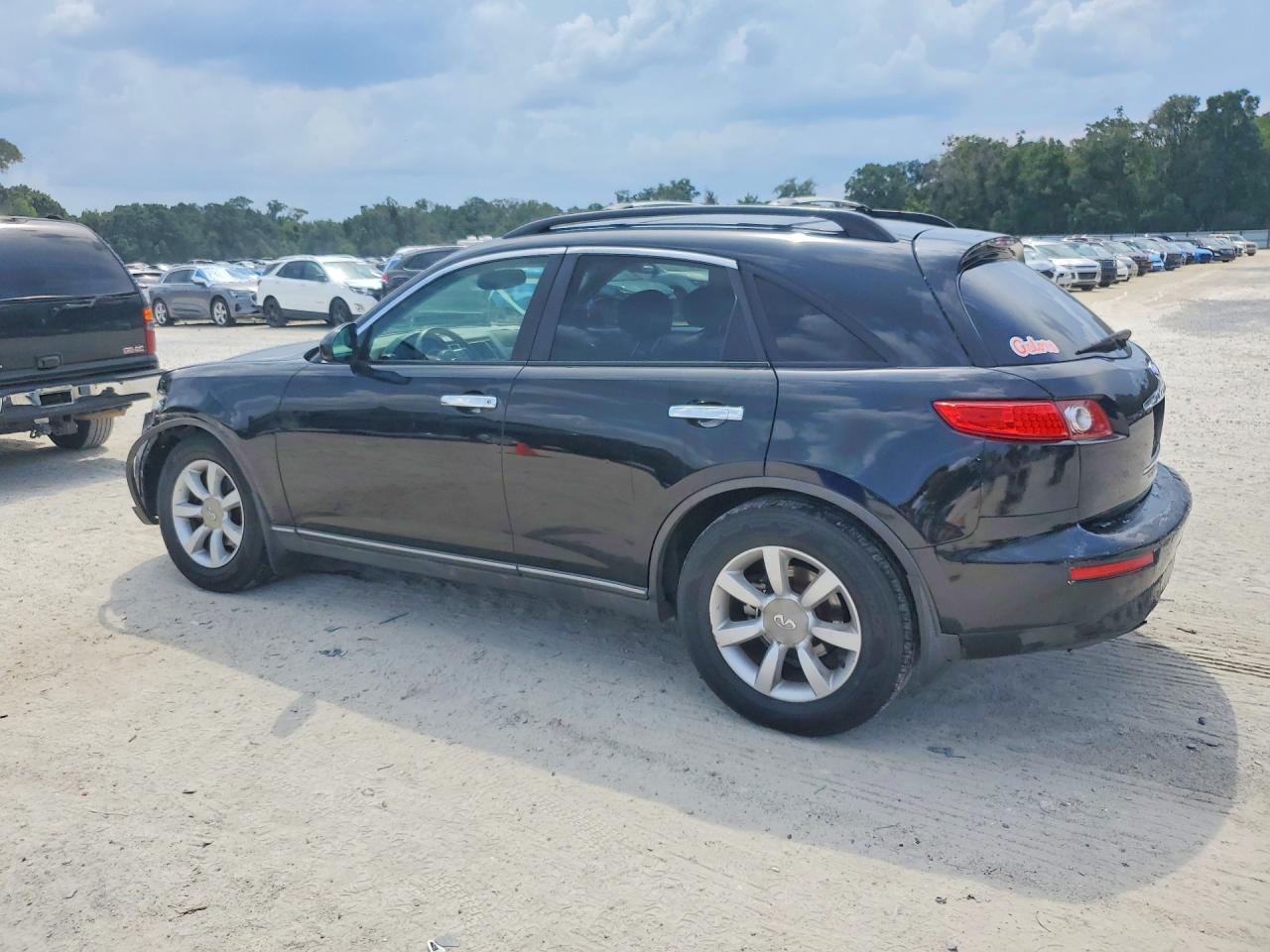 2003 Infiniti Fx35 Base Черный vin: JNRAS08W73X200618