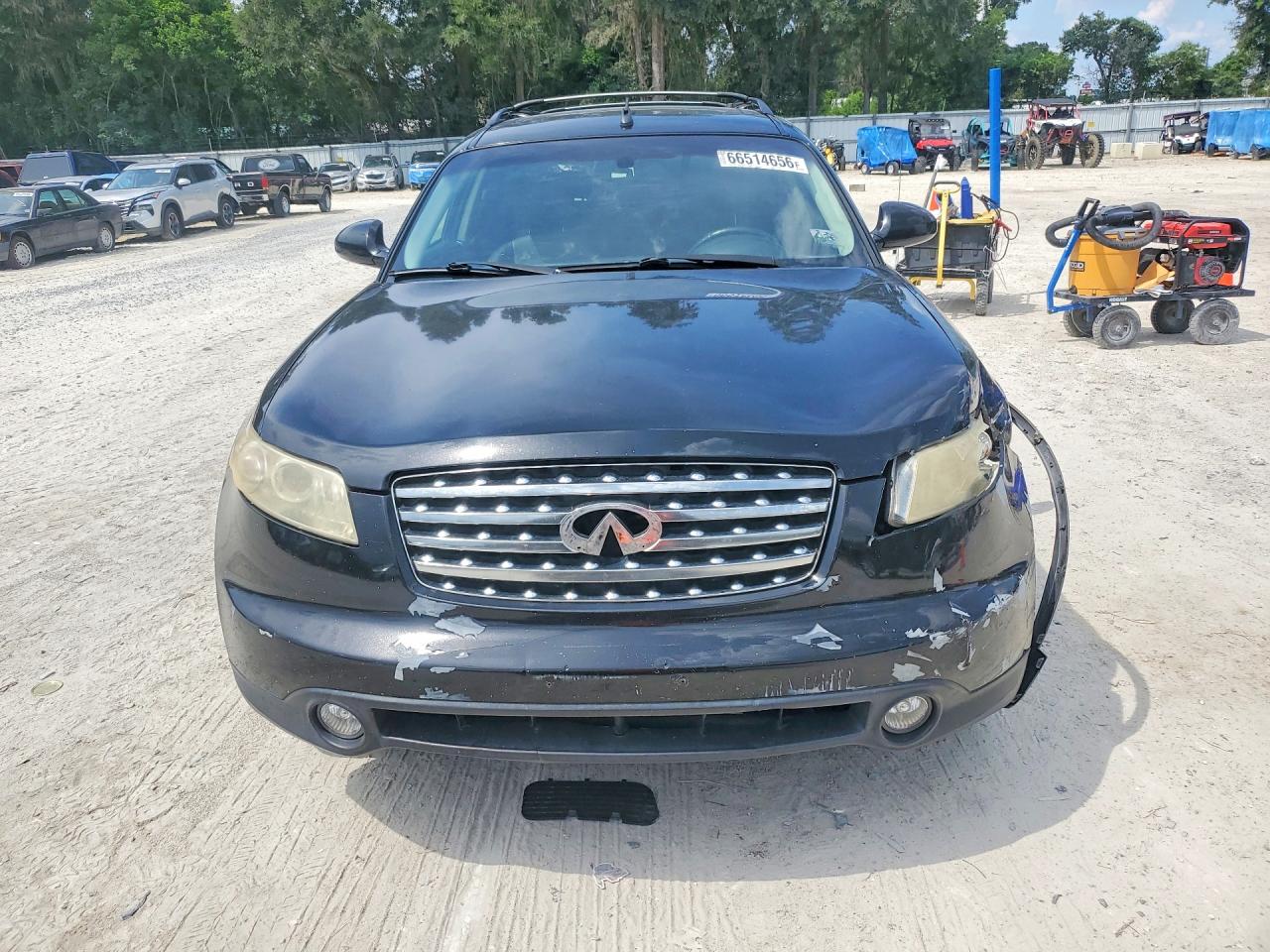 2003 Infiniti Fx35 Base Черный vin: JNRAS08W73X200618