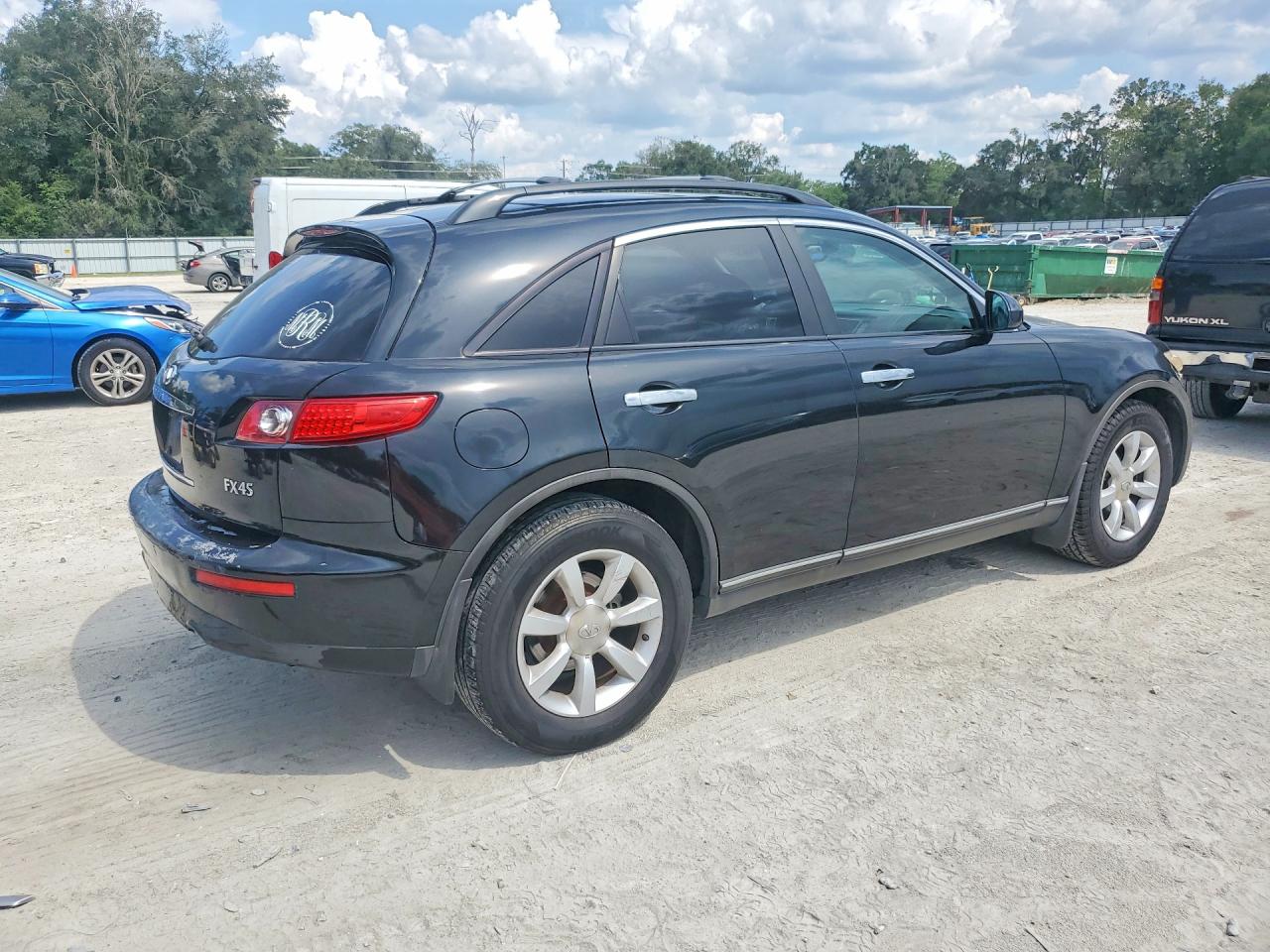 2003 Infiniti Fx35 Base Черный vin: JNRAS08W73X200618