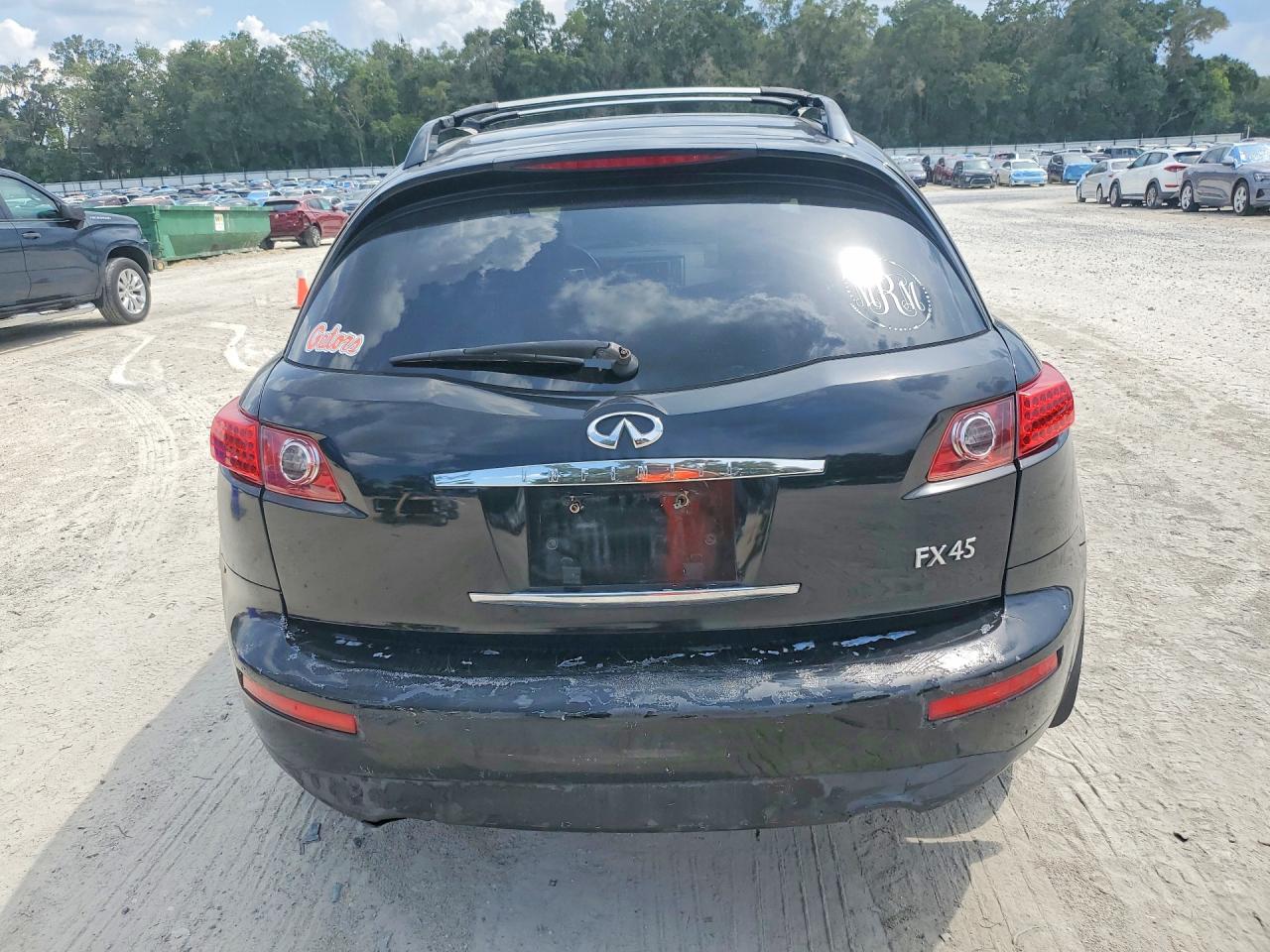2003 Infiniti Fx35 Base Черный vin: JNRAS08W73X200618