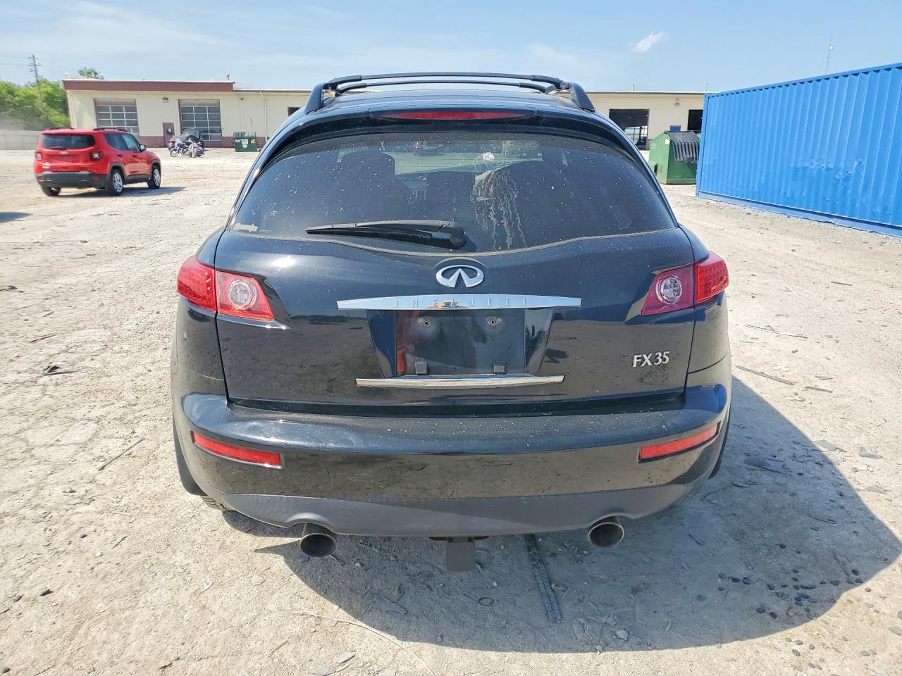 2003 Infiniti Fx35 Base Черный vin: JNRAS08W73X205608