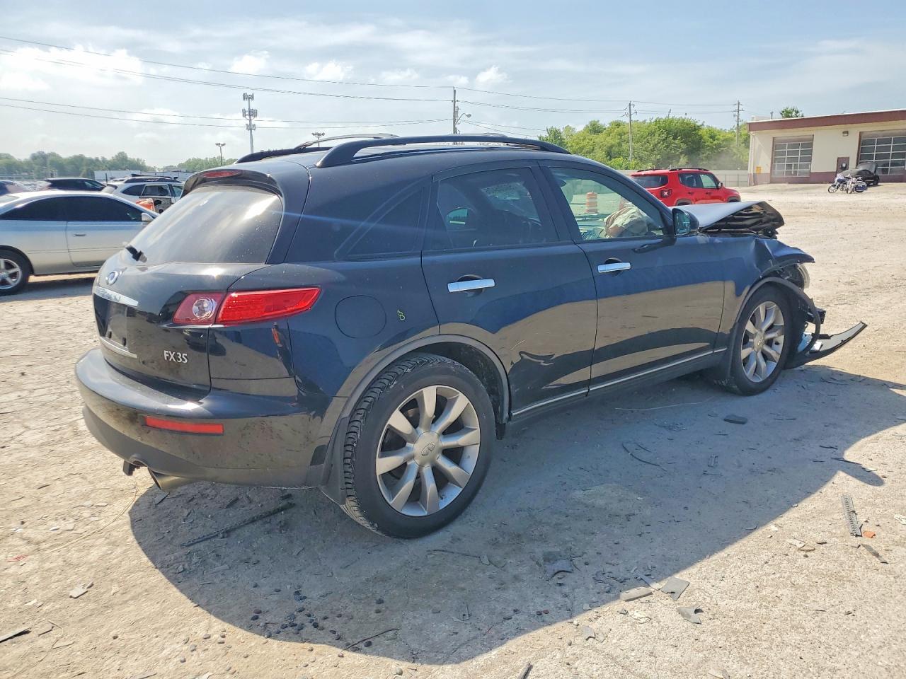 2003 Infiniti Fx35 Base Черный vin: JNRAS08W73X205608