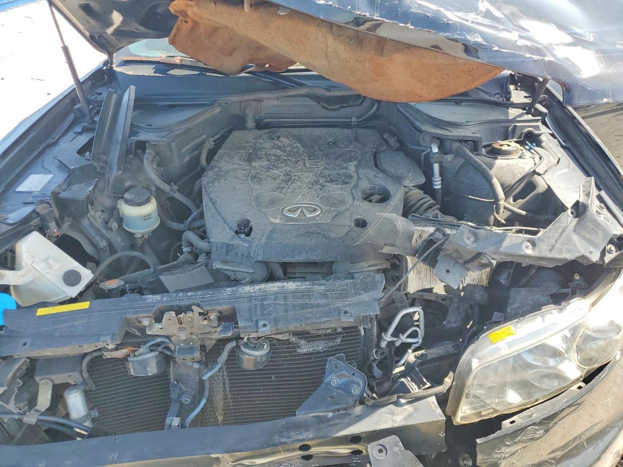 2003 Infiniti Fx35 Base Черный vin: JNRAS08W73X205608