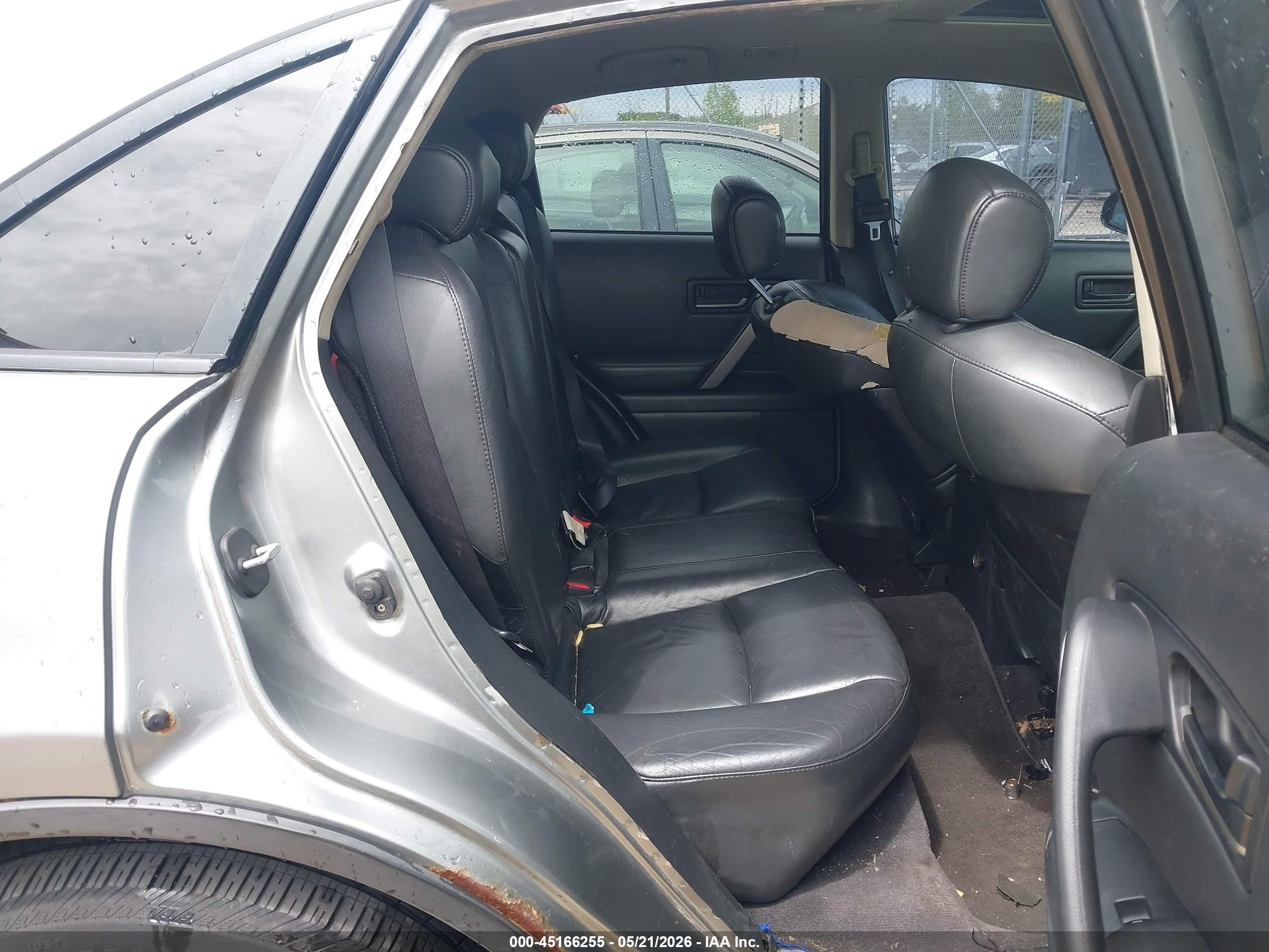 2004 Infiniti Fx35   Gray vin: JNRAS08W74X221955
