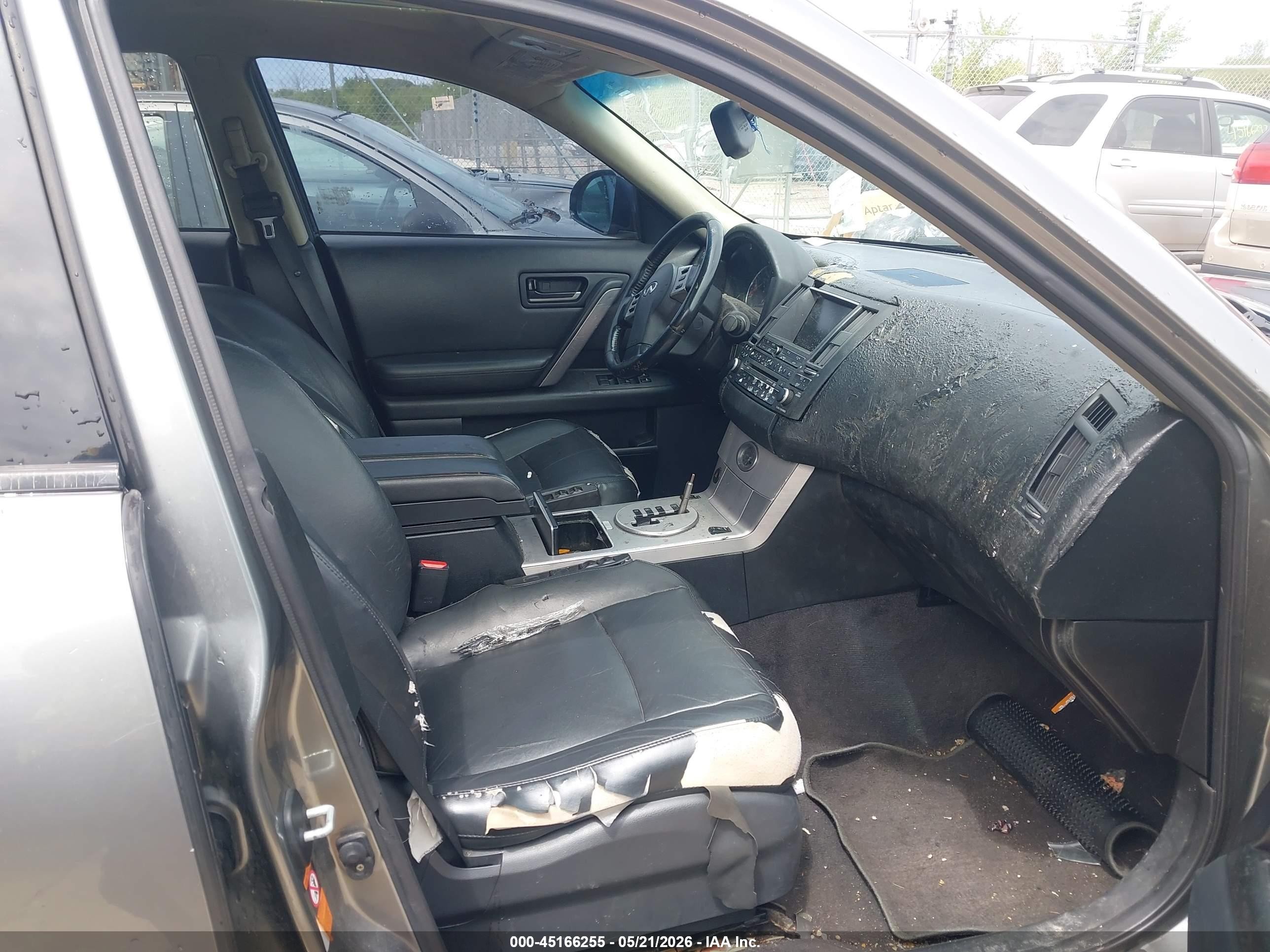 2004 Infiniti Fx35   Gray vin: JNRAS08W74X221955