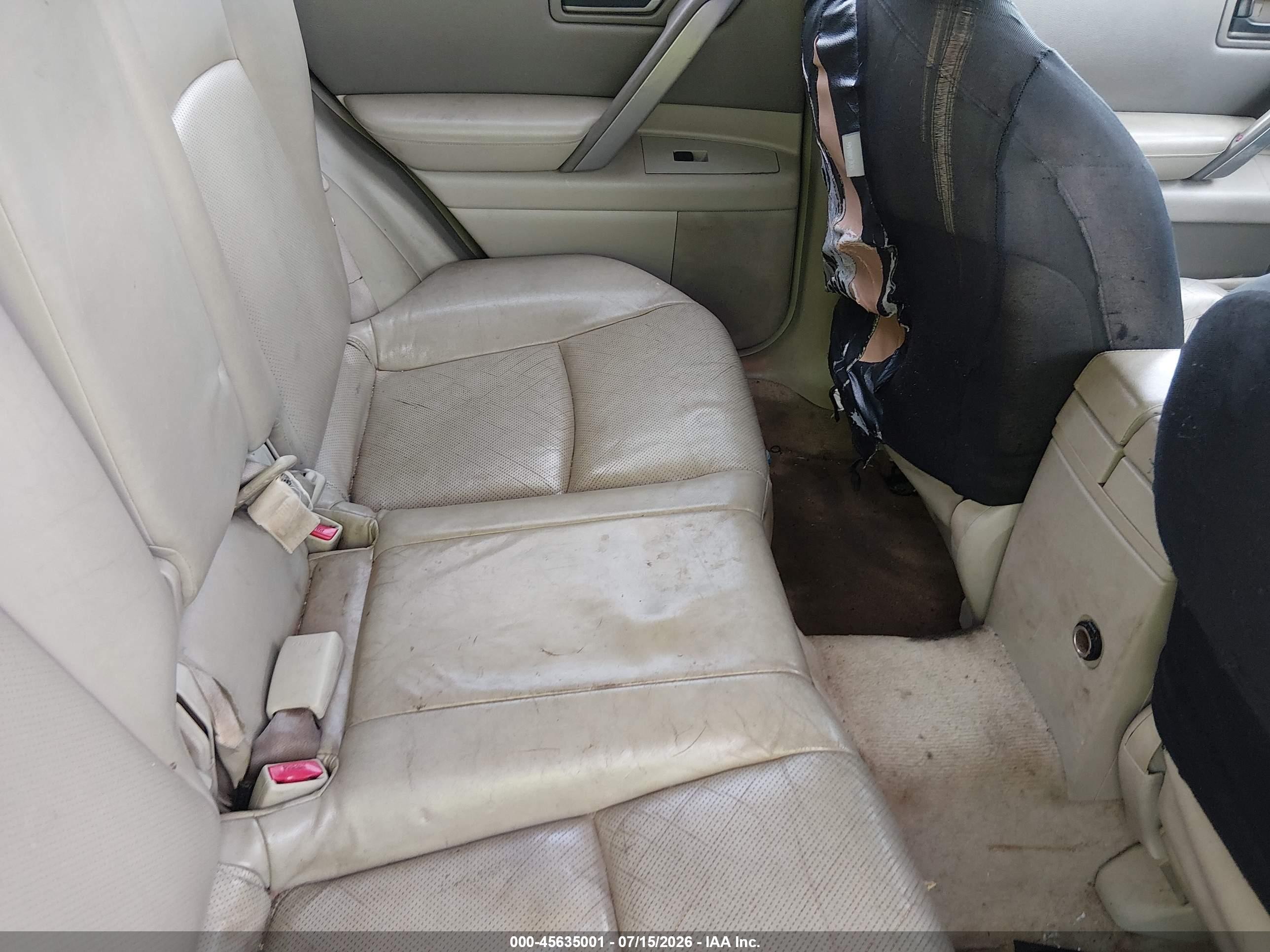 2005 Infiniti Fx35   Серый vin: JNRAS08W75X215168