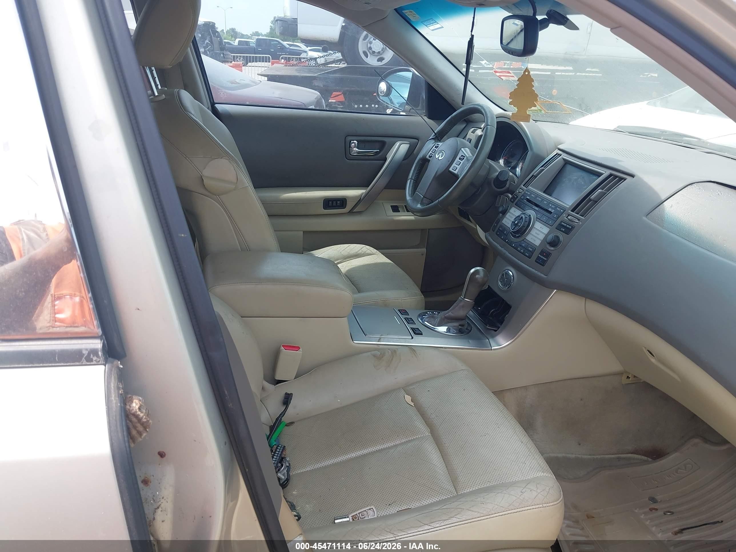2006 Infiniti Fx35   Gold vin: JNRAS08W76X209713