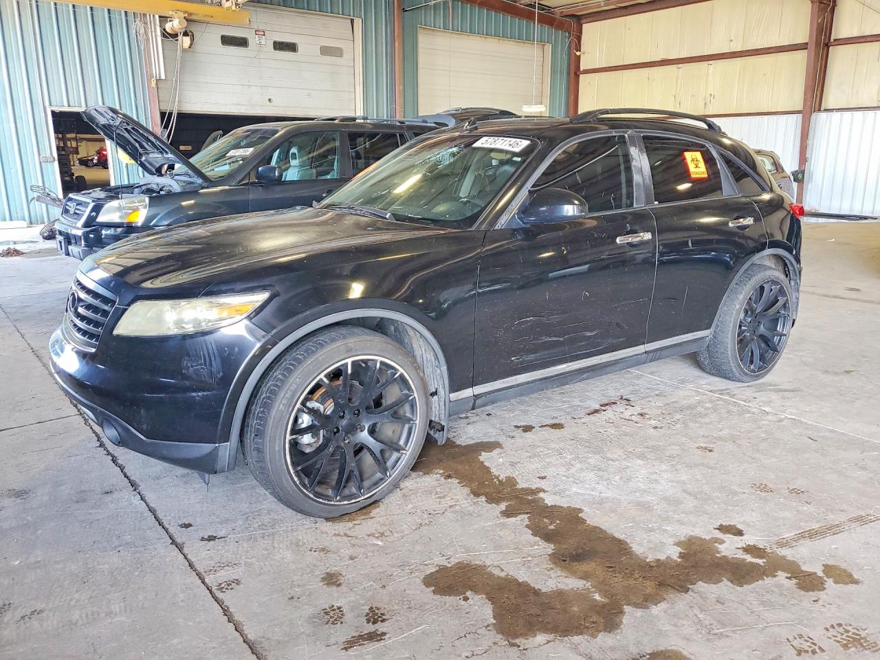 2006 Infiniti Fx35 Base Black vin: JNRAS08W76X209758