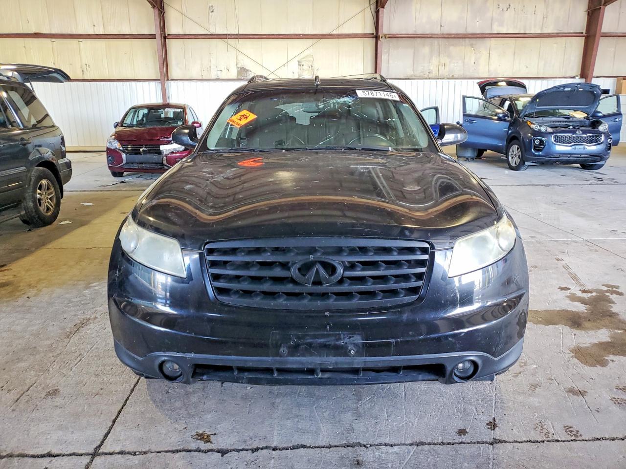 2006 Infiniti Fx35 Base Black vin: JNRAS08W76X209758