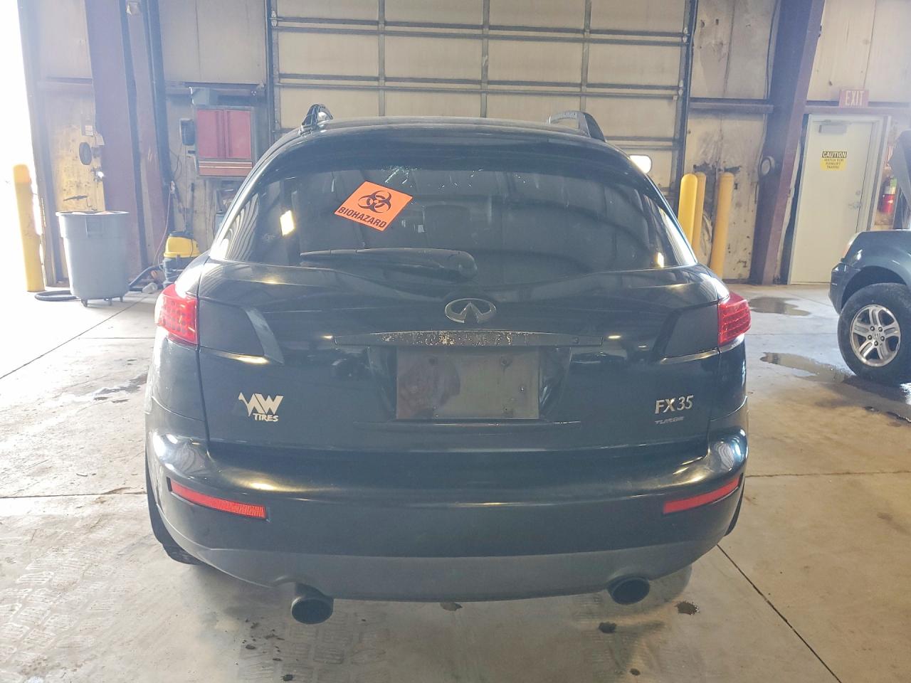 2006 Infiniti Fx35 Base Black vin: JNRAS08W76X209758