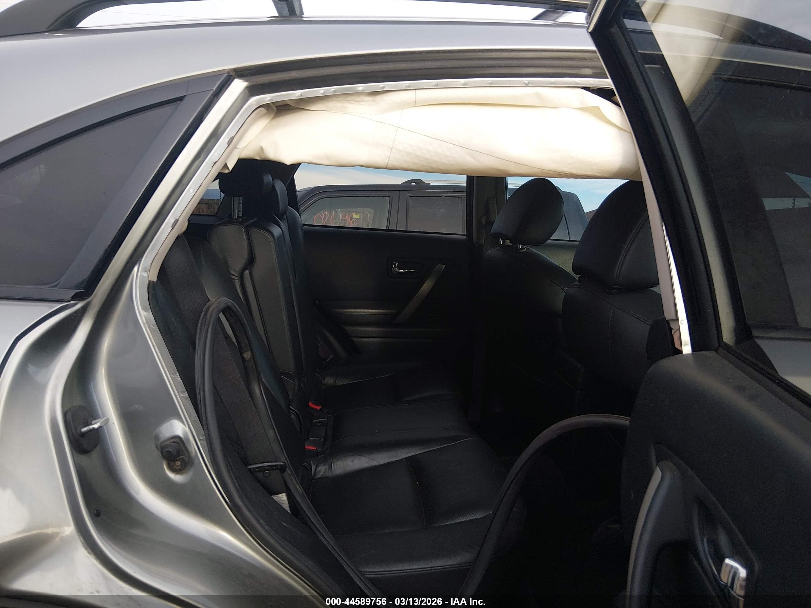 2007 Infiniti Fx35   Silver vin: JNRAS08W77X200186