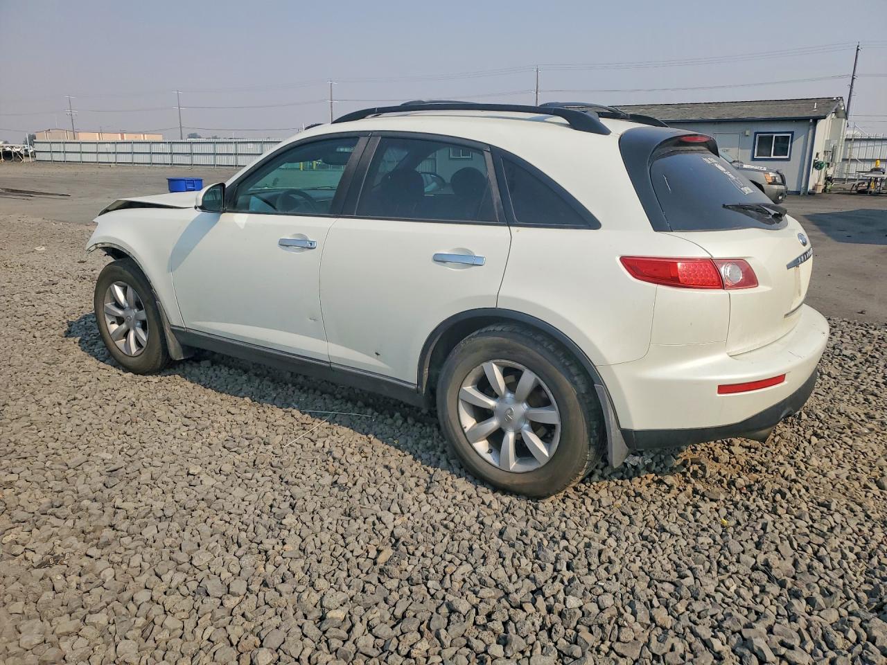2003 Infiniti Fx35 Base White vin: JNRAS08W83X002050