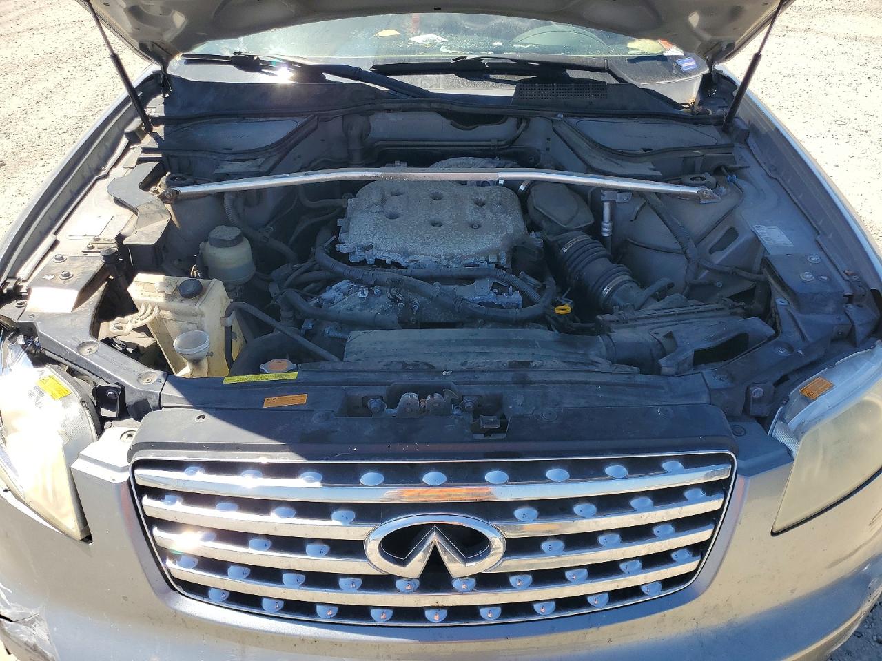 2005 Infiniti Fx35 Base Silver vin: JNRAS08W85X213672