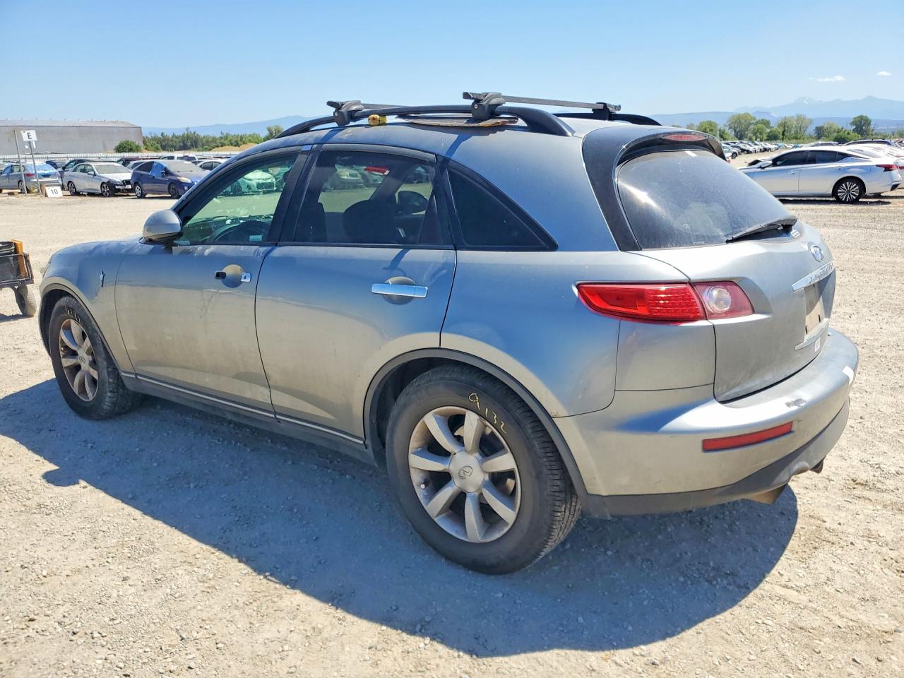 2005 Infiniti Fx35 Base Silver vin: JNRAS08W85X213672