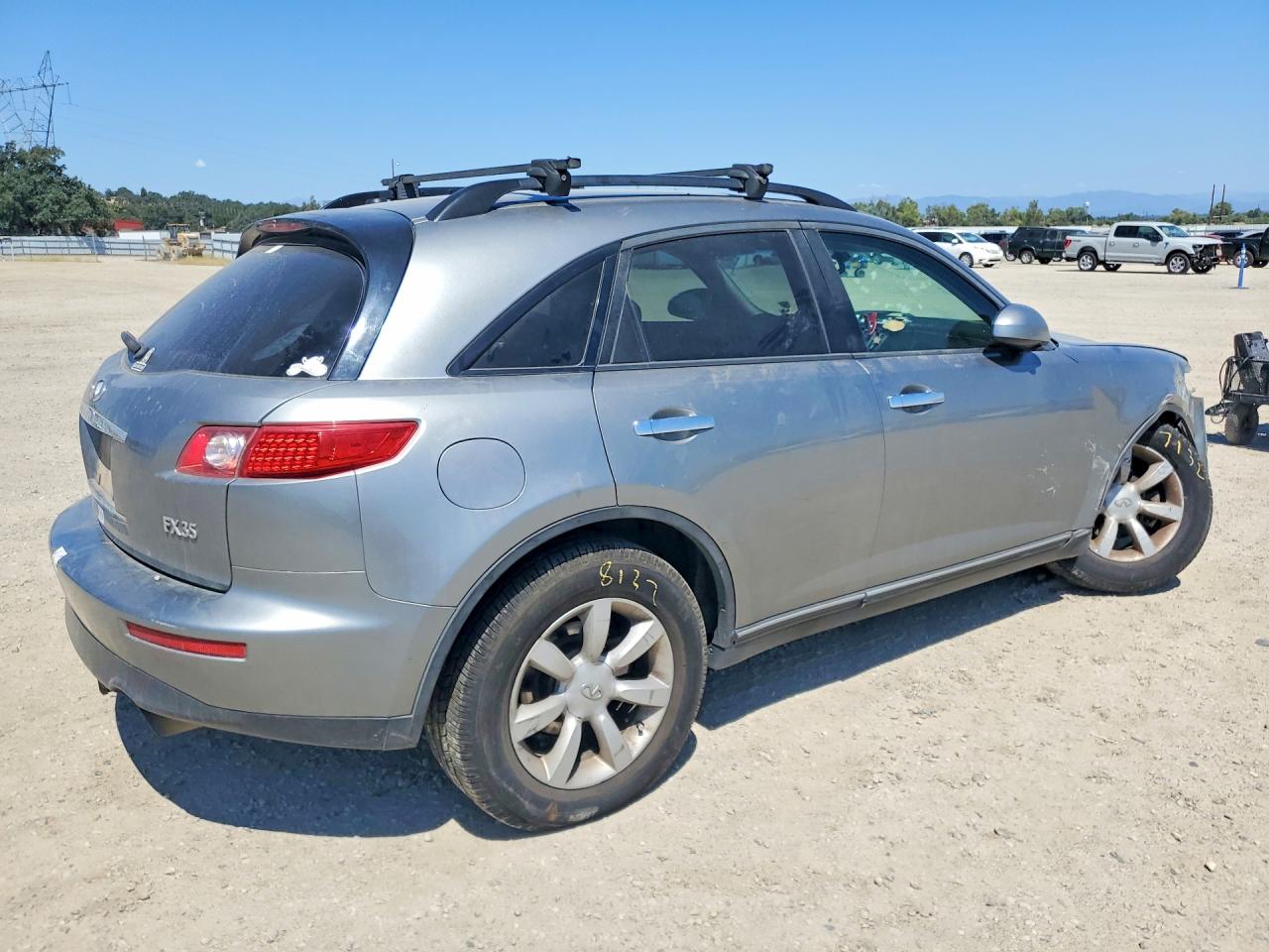 2005 Infiniti Fx35 Base Silver vin: JNRAS08W85X213672