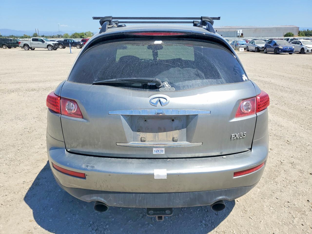 2005 Infiniti Fx35 Base Silver vin: JNRAS08W85X213672