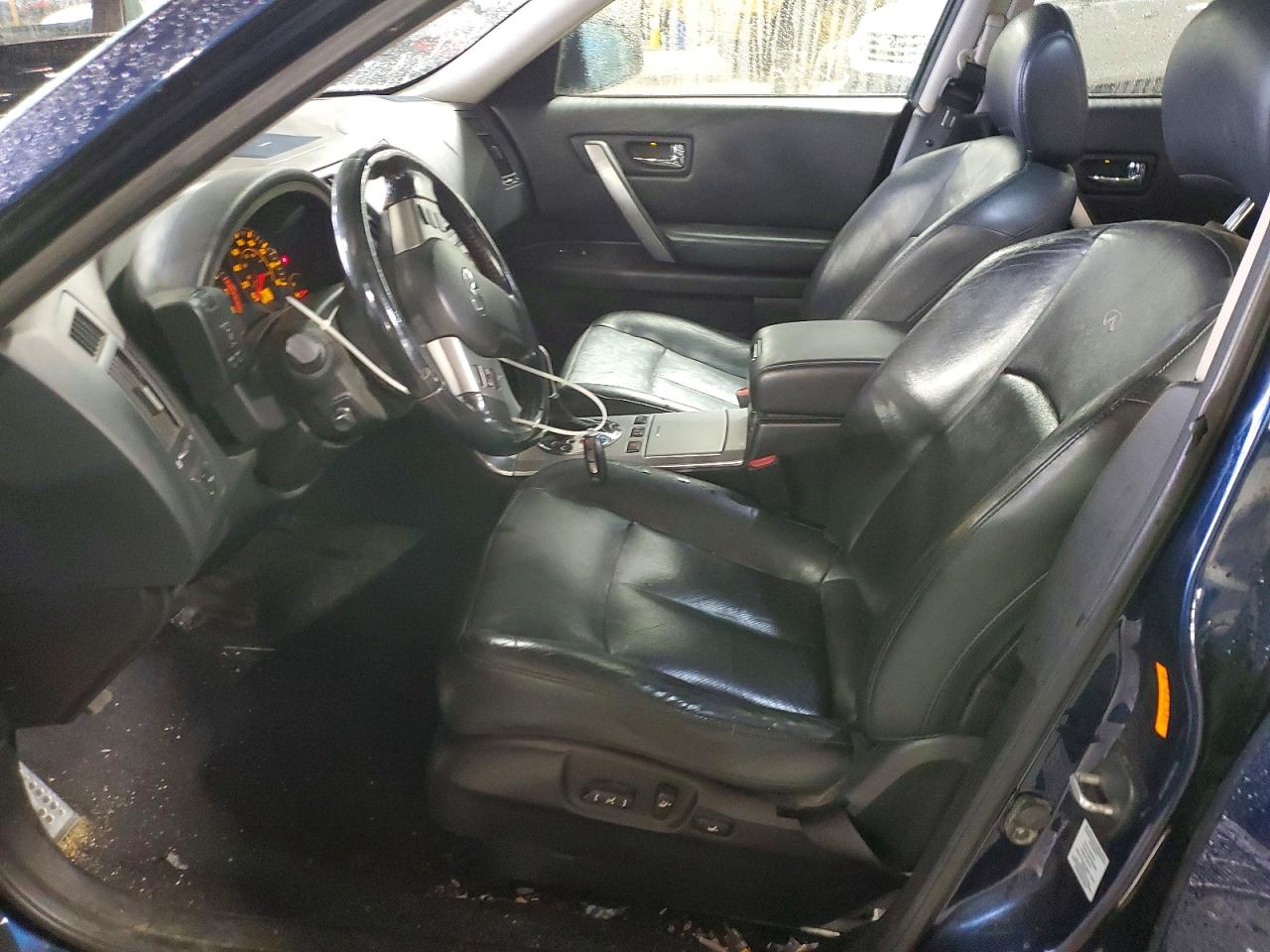 2007 Infiniti Fx35 Base Синий vin: JNRAS08W87X209463