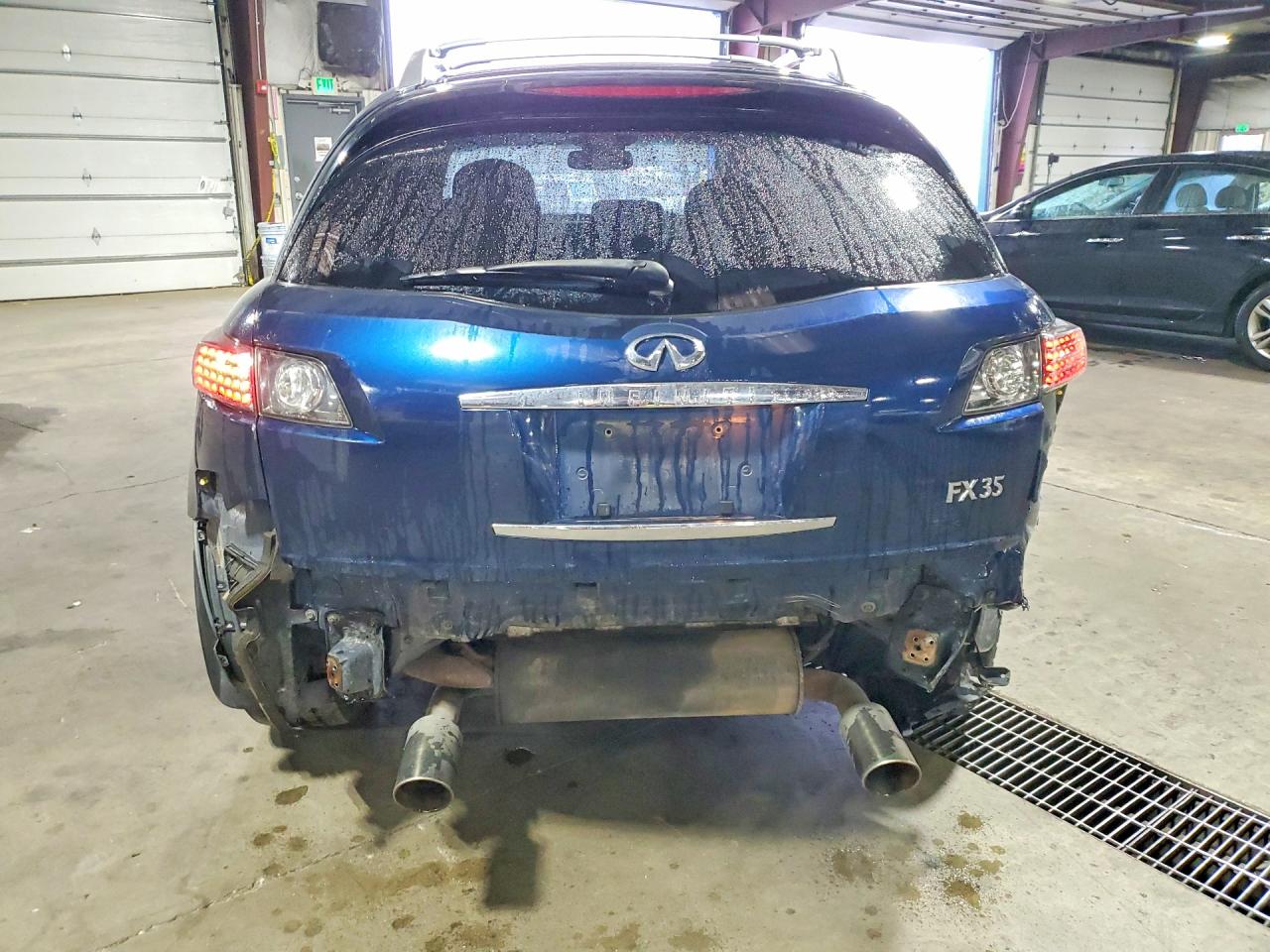 2007 Infiniti Fx35 Base Синий vin: JNRAS08W87X209463