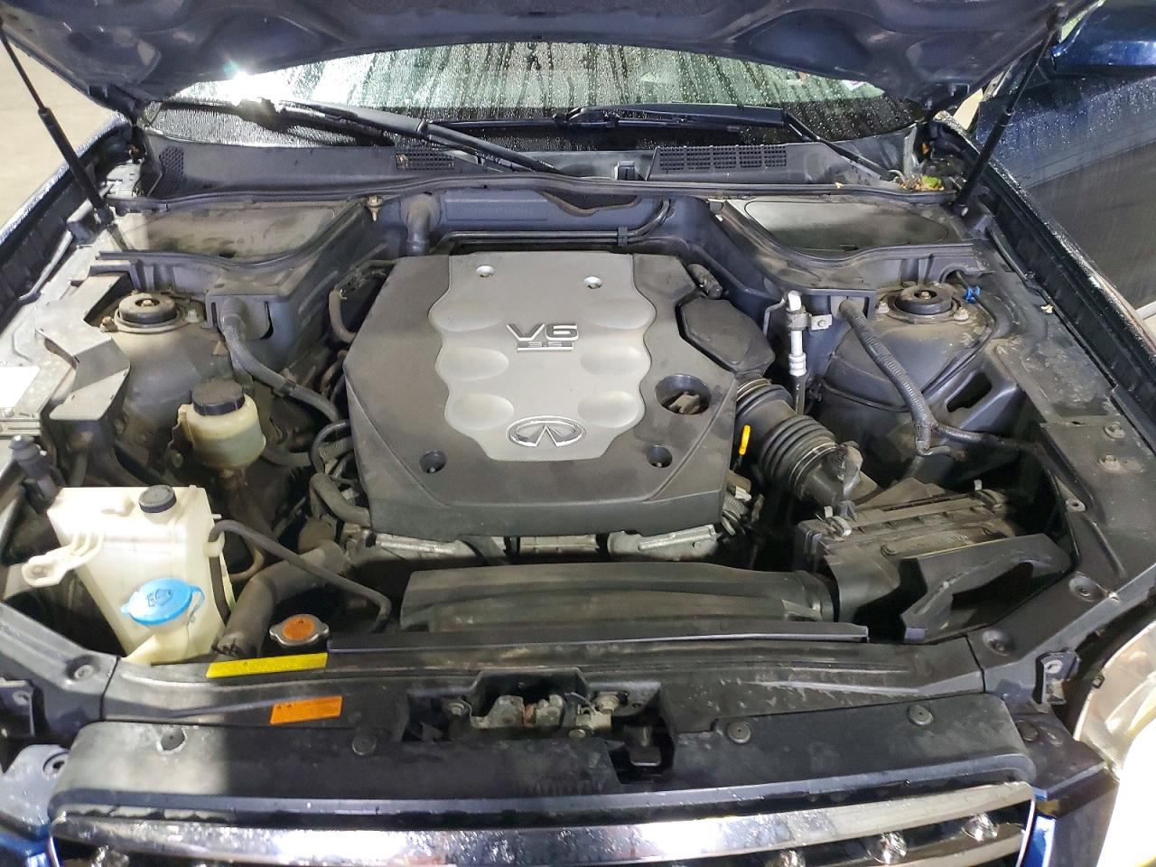 2007 Infiniti Fx35 Base Синий vin: JNRAS08W87X209463