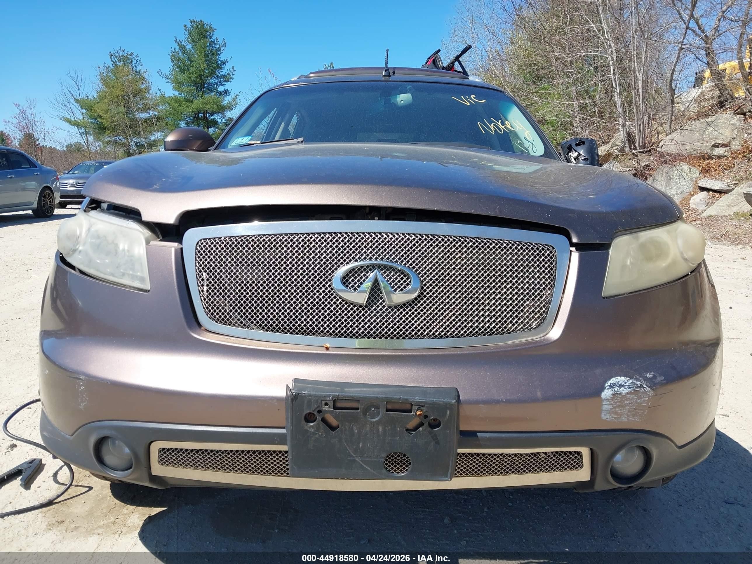 2008 Infiniti Fx35   Brown vin: JNRAS08W88X208542