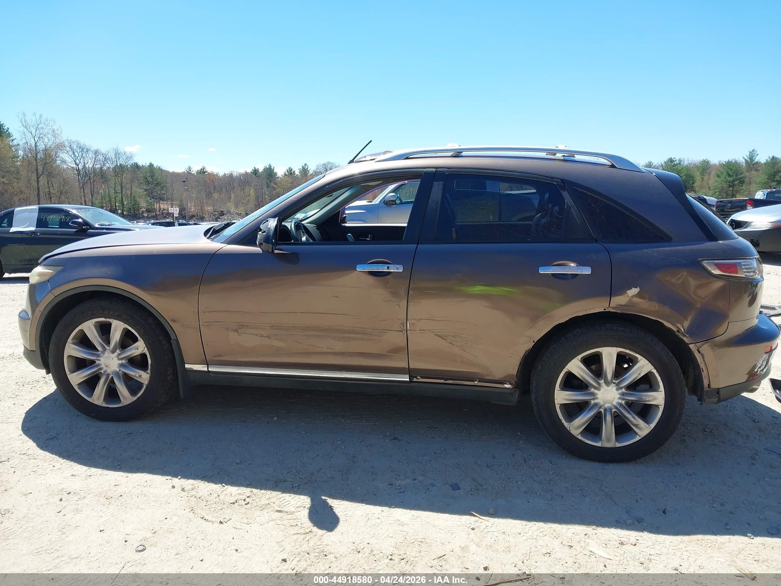 2008 Infiniti Fx35   Brown vin: JNRAS08W88X208542