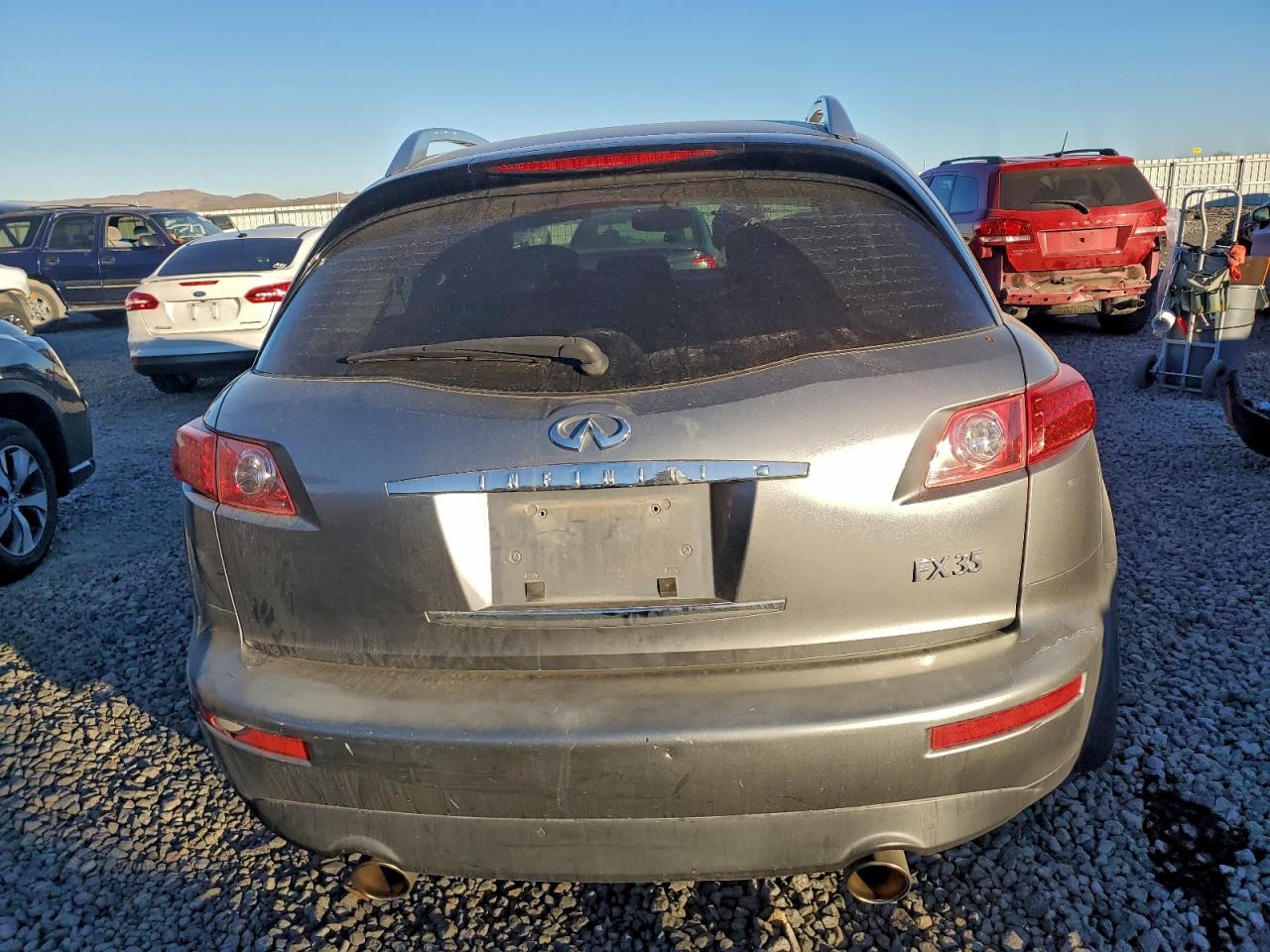 2004 Infiniti Fx35 Gray vin: JNRAS08W94X212559
