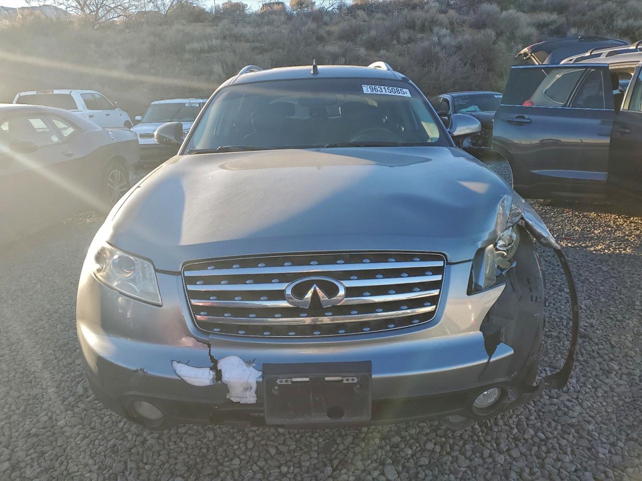 2004 Infiniti Fx35 Gray vin: JNRAS08W94X212559