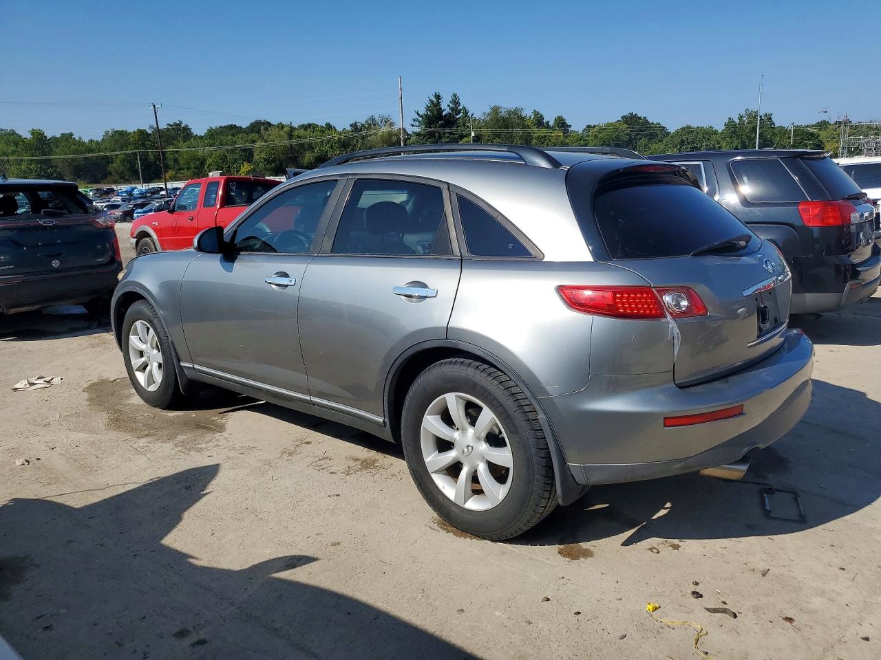2004 Infiniti Fx35 Base Gray vin: JNRAS08W94X221911