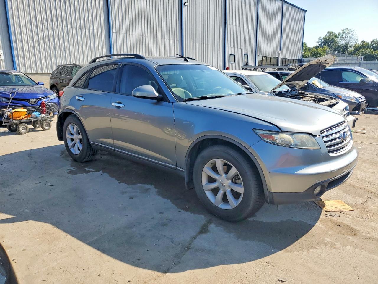 2004 Infiniti Fx35 Base Gray vin: JNRAS08W94X221911