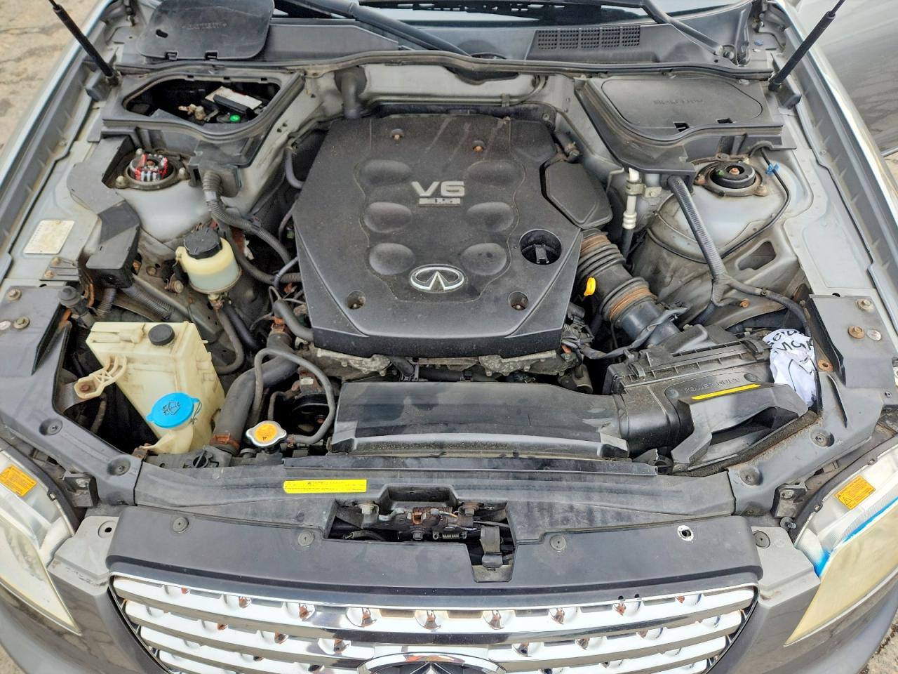 2004 Infiniti Fx35 Base Серый vin: JNRAS08W94X222878