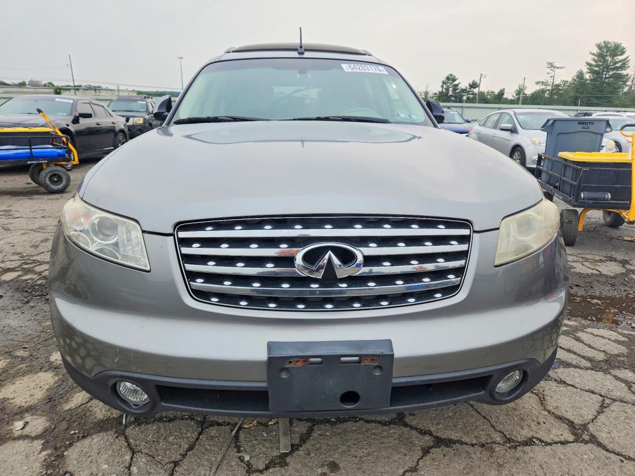 2004 Infiniti Fx35 Base Серый vin: JNRAS08W94X222878