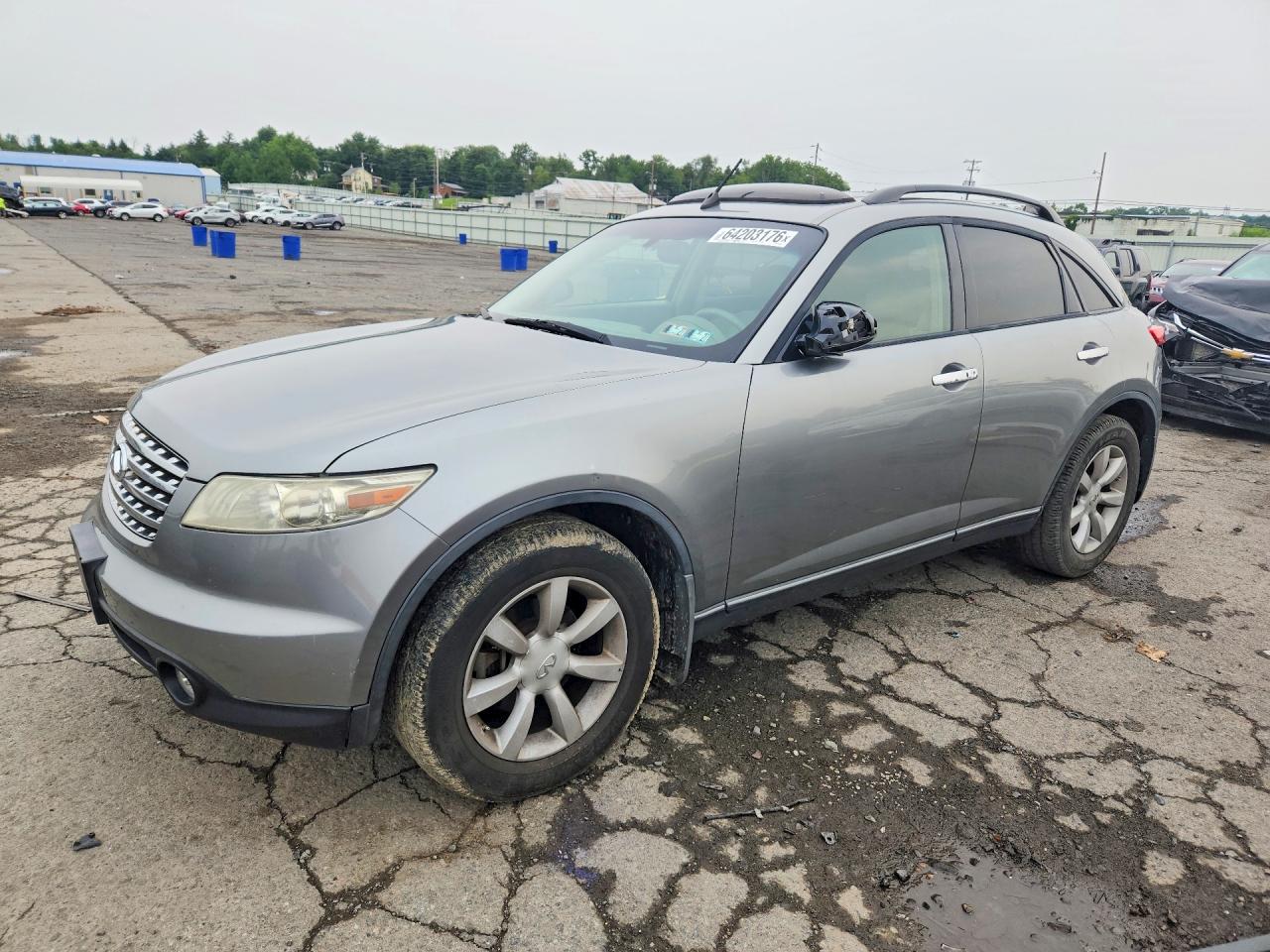 2004 Infiniti Fx35 Base Серый vin: JNRAS08W94X222878