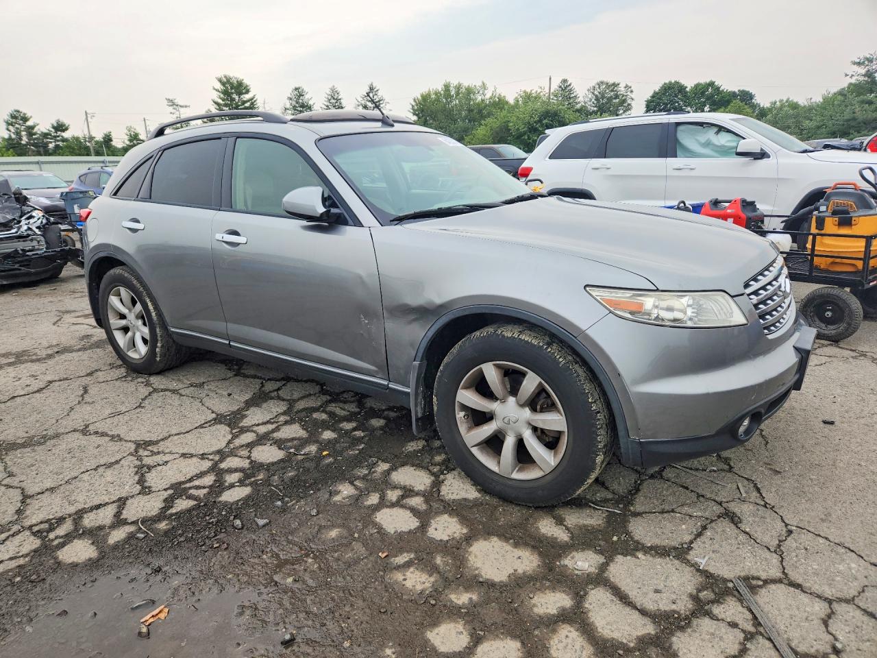 2004 Infiniti Fx35 Base Серый vin: JNRAS08W94X222878