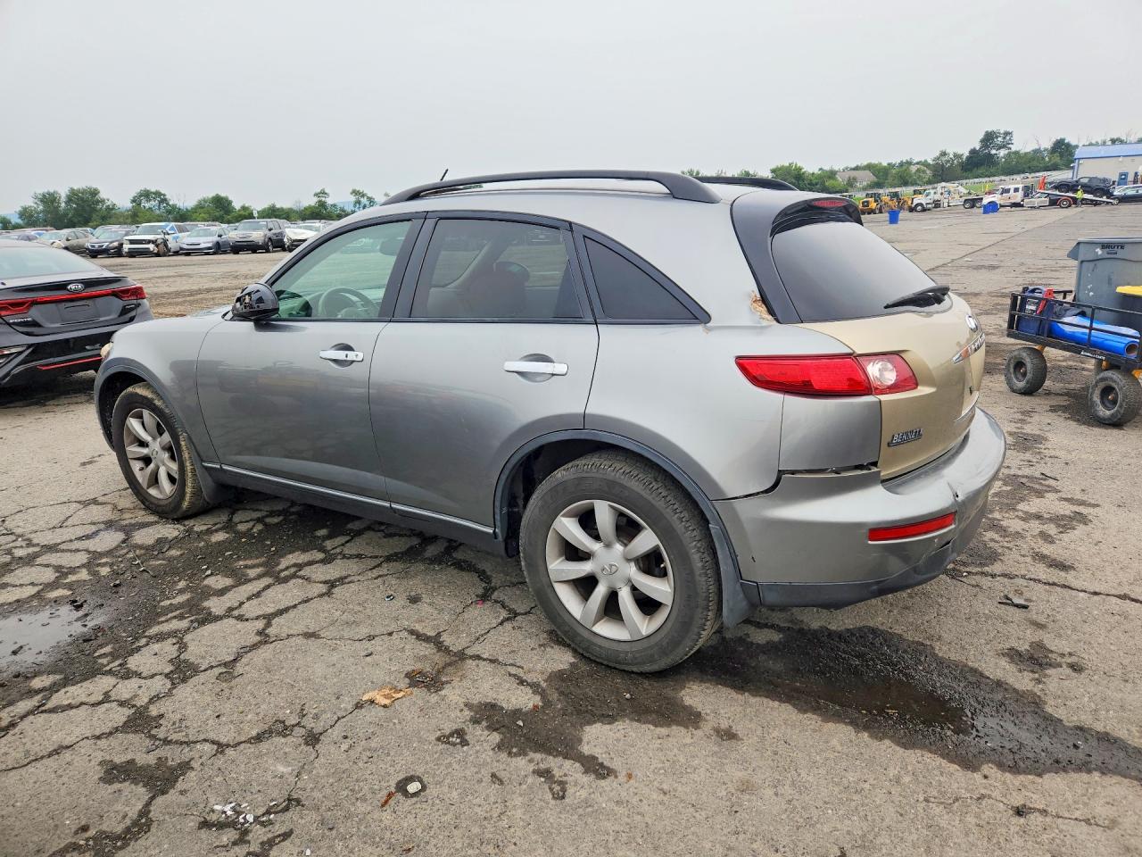 2004 Infiniti Fx35 Base Серый vin: JNRAS08W94X222878