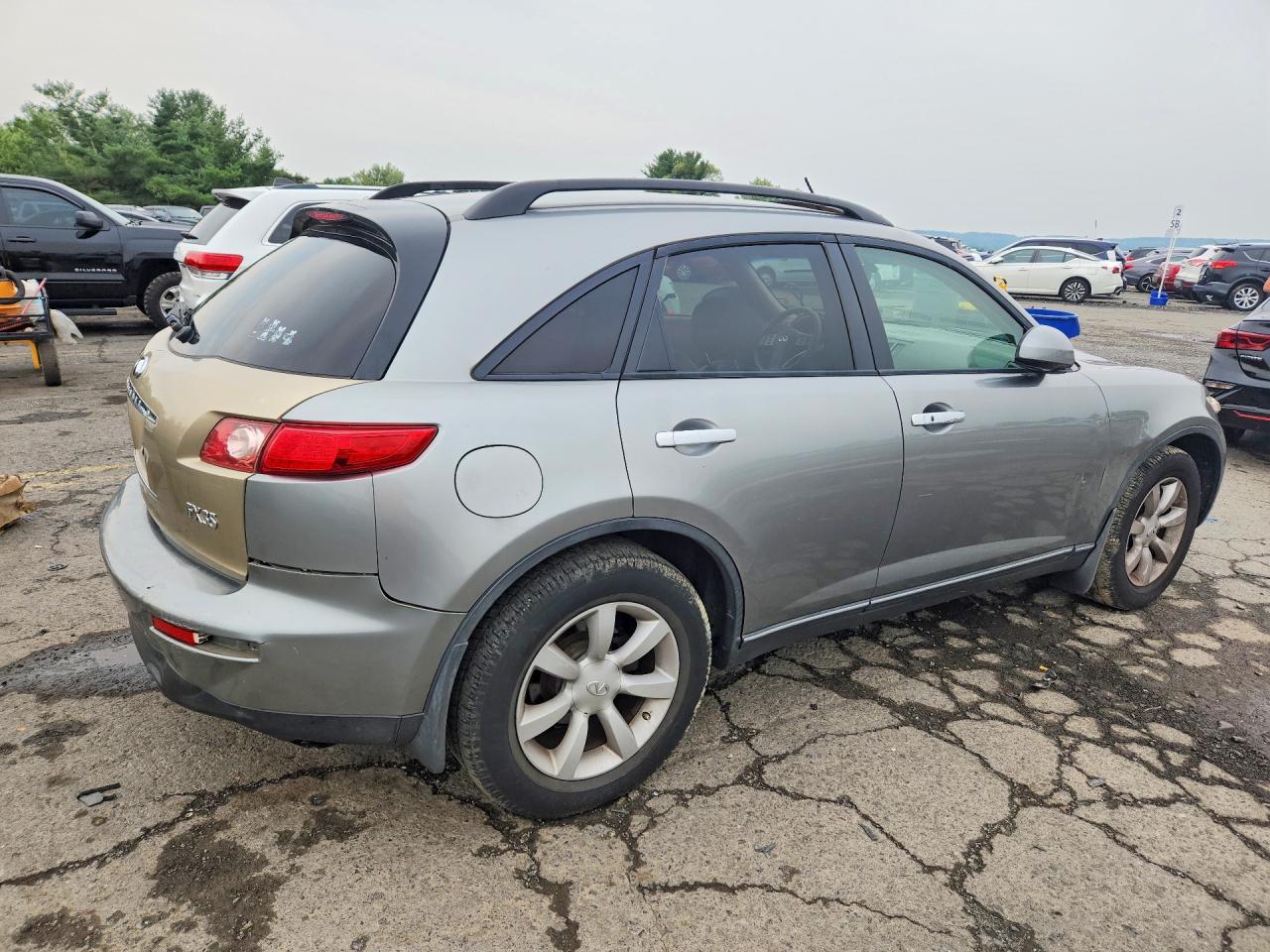 2004 Infiniti Fx35 Base Серый vin: JNRAS08W94X222878