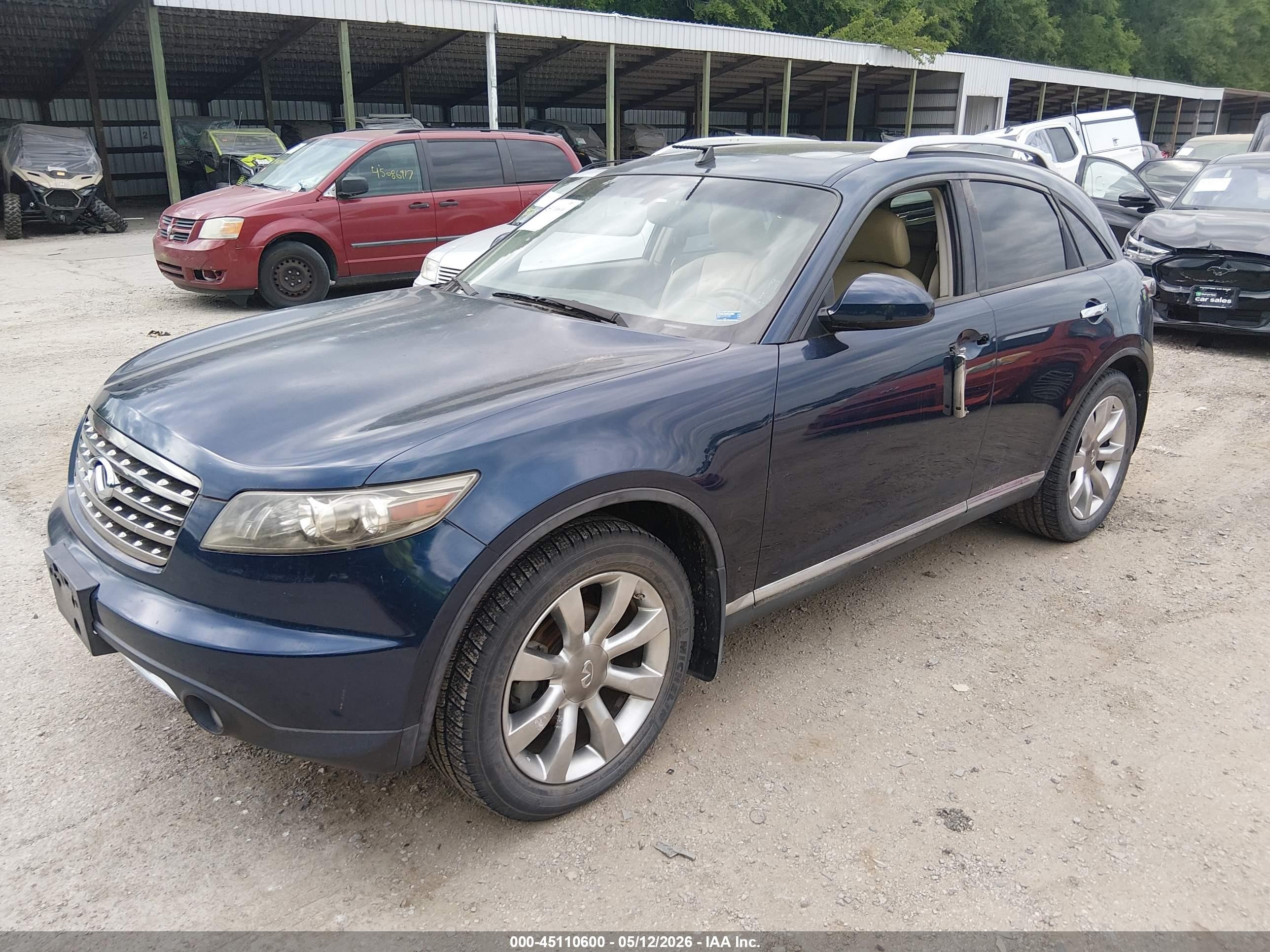 2006 Infiniti Fx35   Black vin: JNRAS08W96X200138