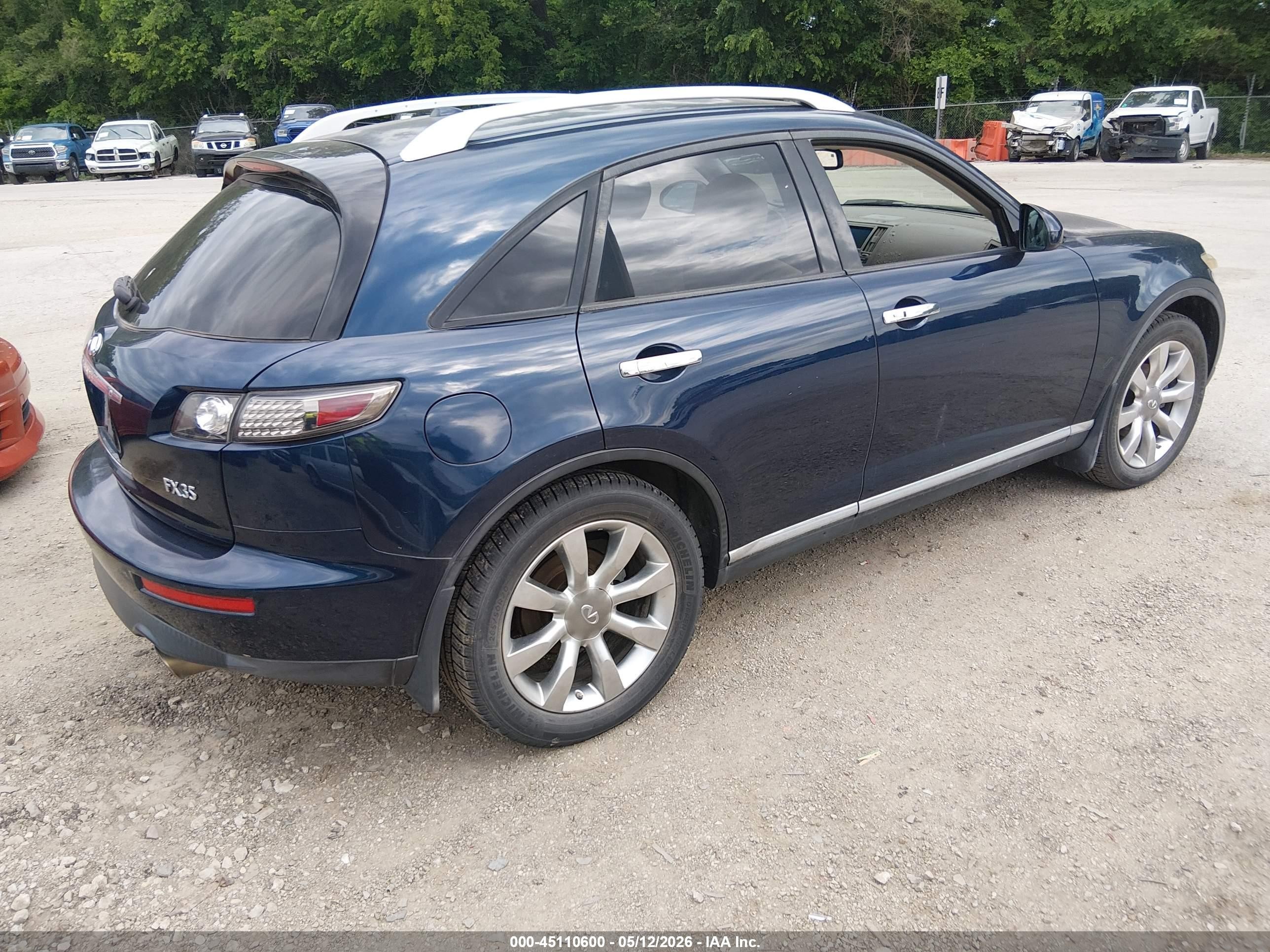 2006 Infiniti Fx35   Black vin: JNRAS08W96X200138