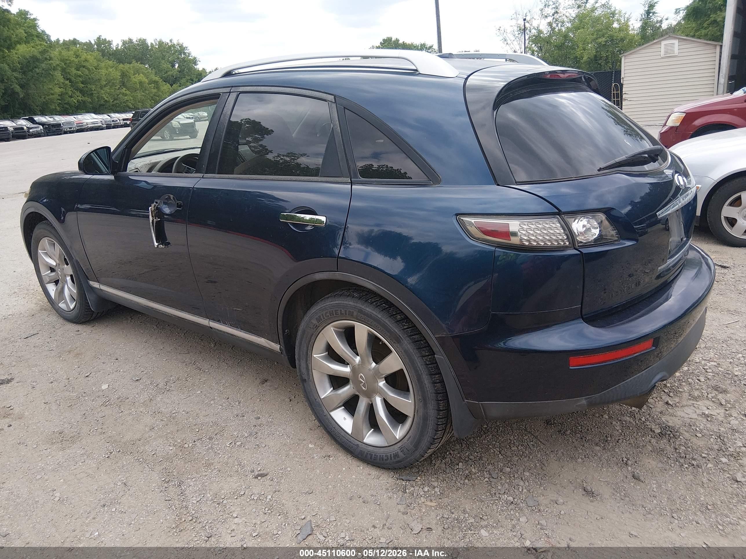 2006 Infiniti Fx35   Black vin: JNRAS08W96X200138