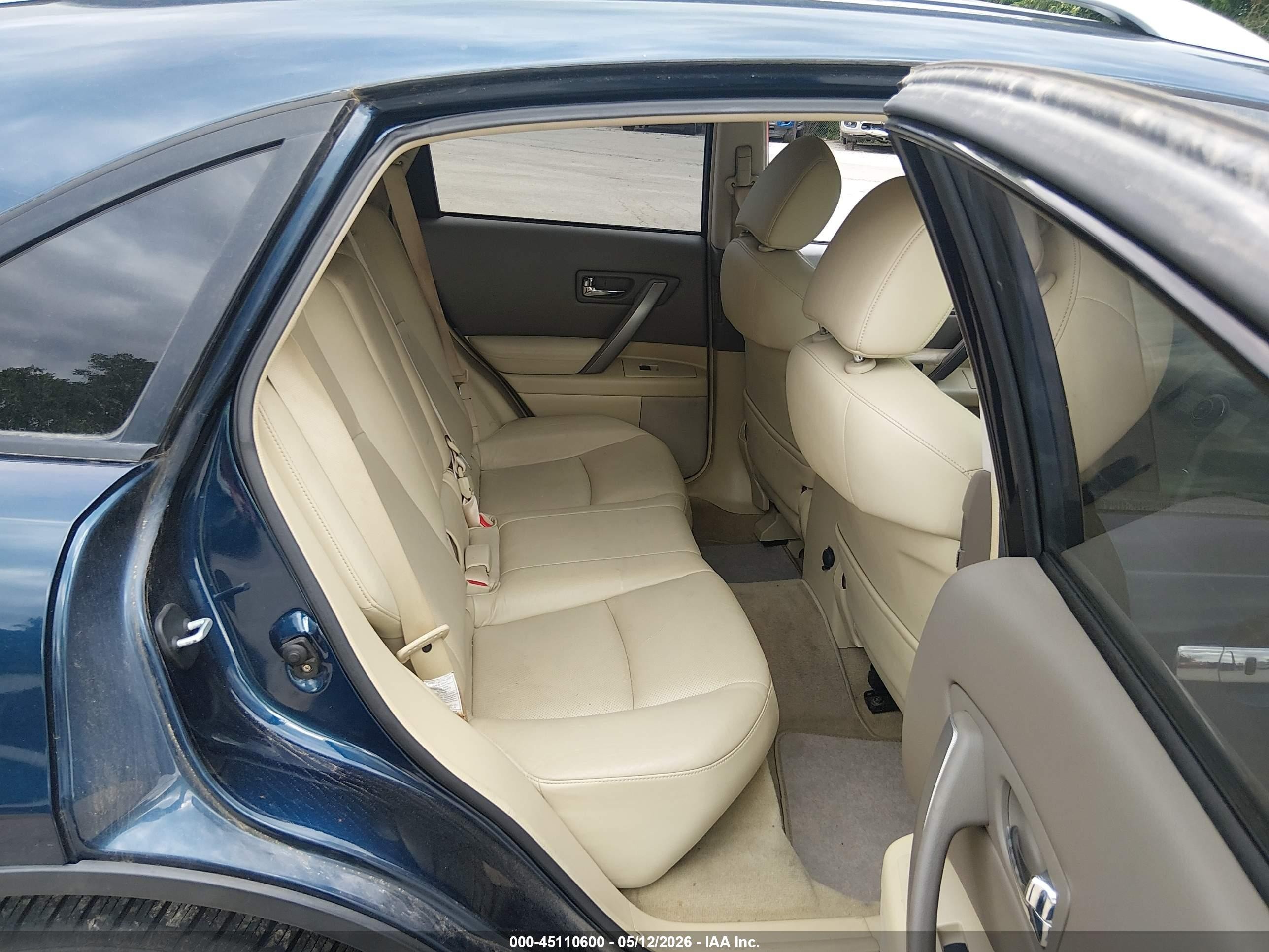 2006 Infiniti Fx35   Black vin: JNRAS08W96X200138