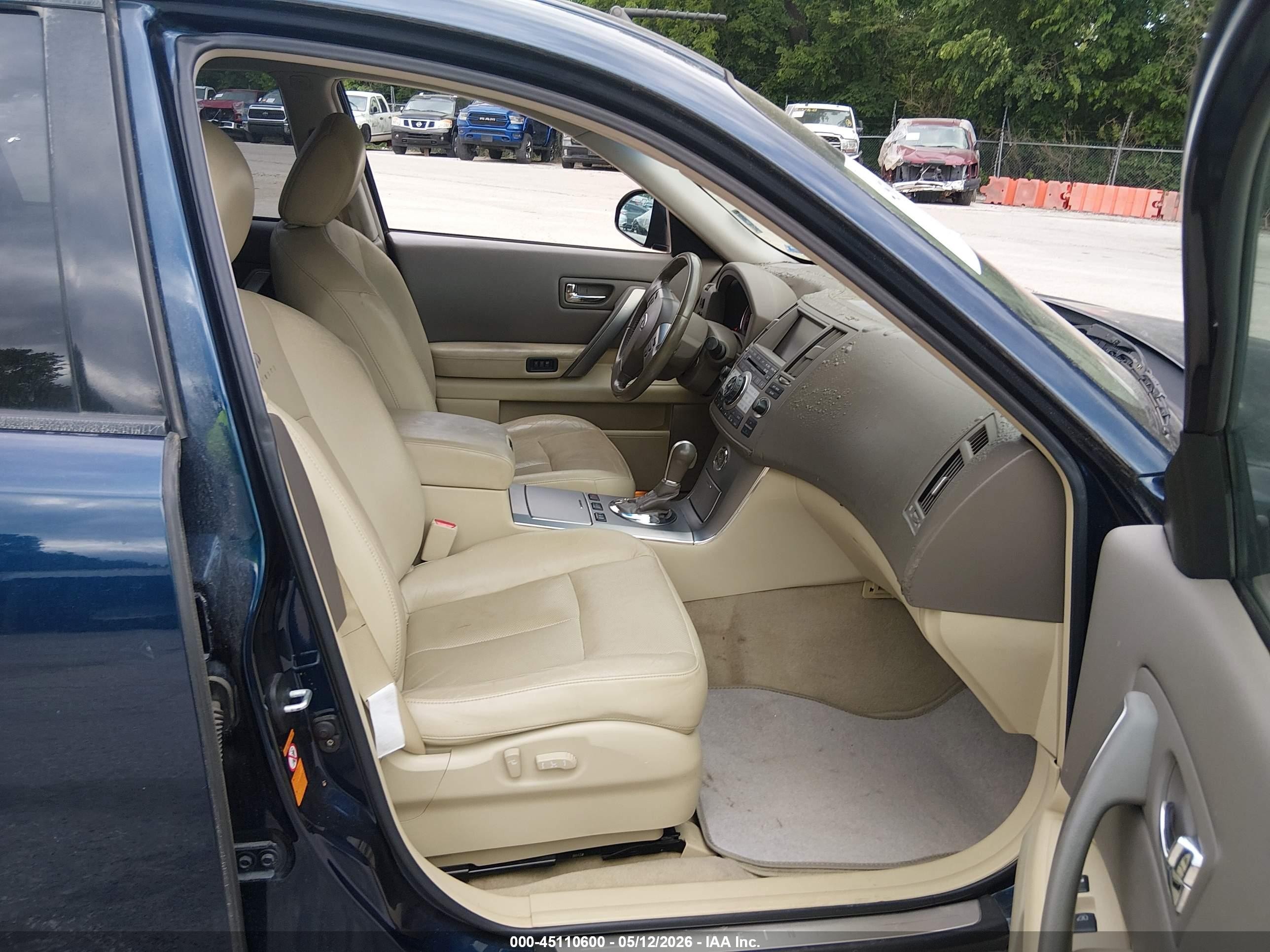 2006 Infiniti Fx35   Black vin: JNRAS08W96X200138