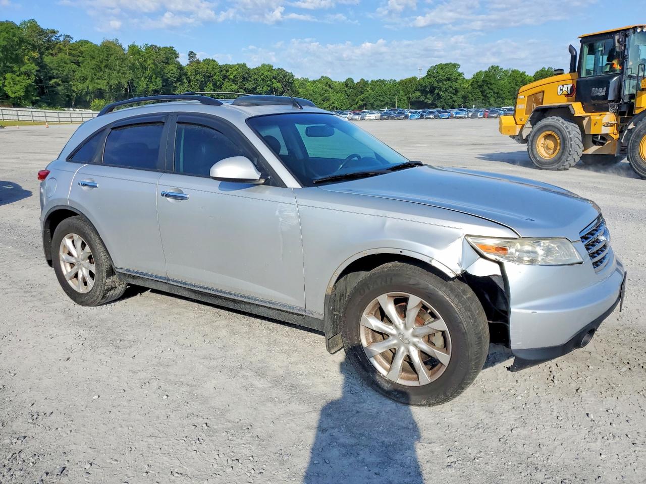 2006 Infiniti Fx35 Base Silver vin: JNRAS08W96X201239