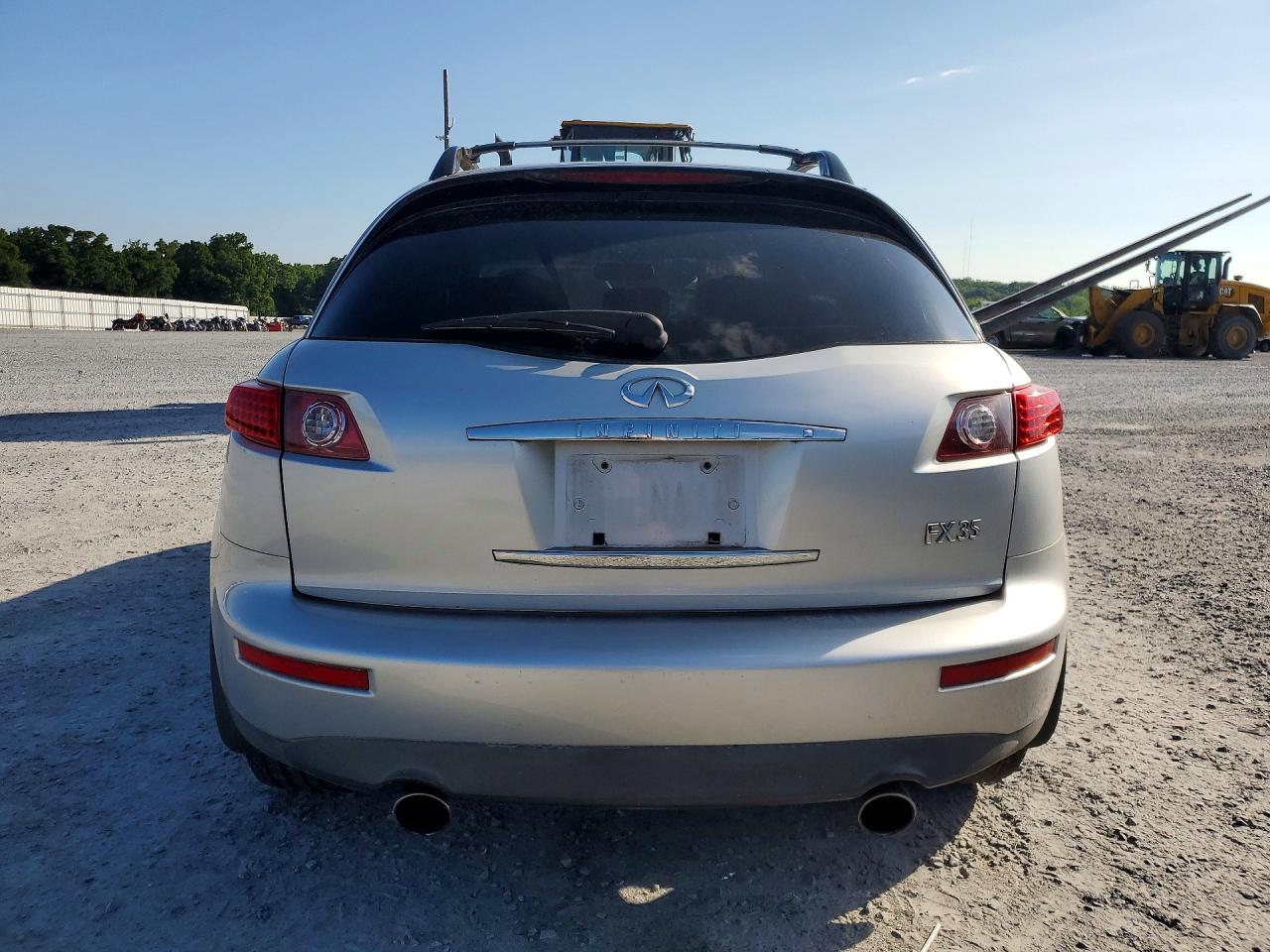2006 Infiniti Fx35 Base Silver vin: JNRAS08W96X201239