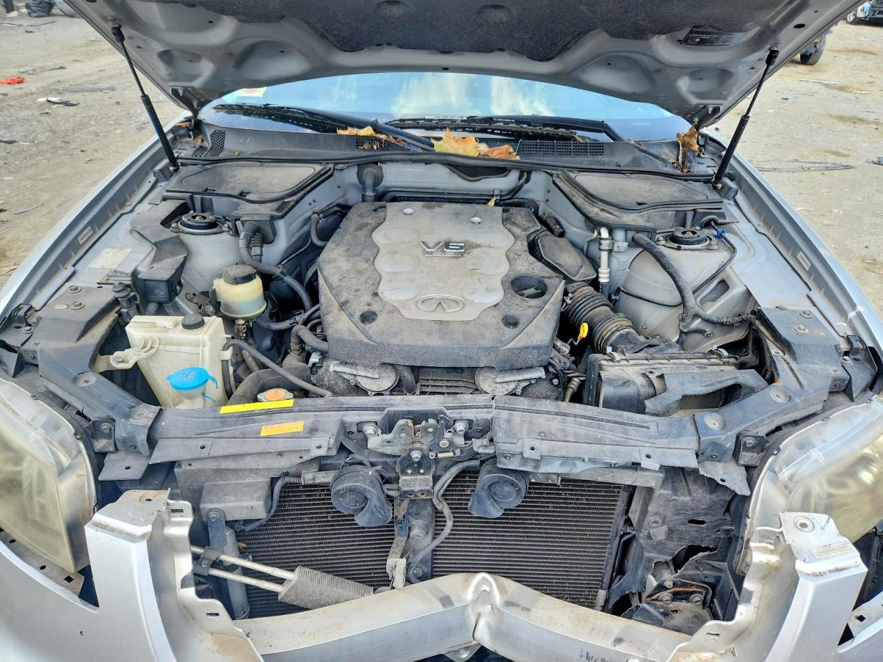 2008 Infiniti Fx35 Base Silver vin: JNRAS08W98X204077