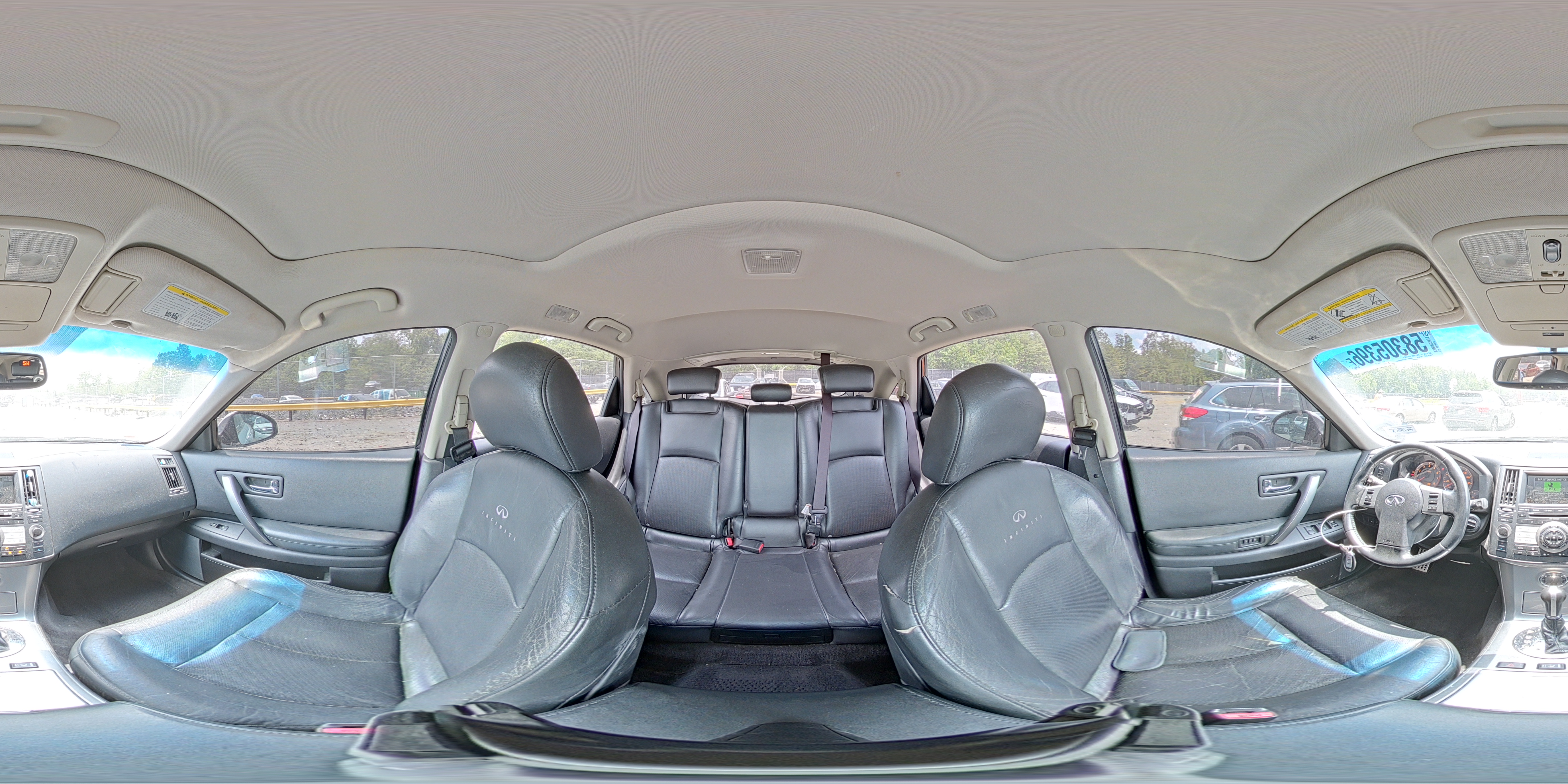 2008 Infiniti Fx35 Base Silver vin: JNRAS08W98X204077
