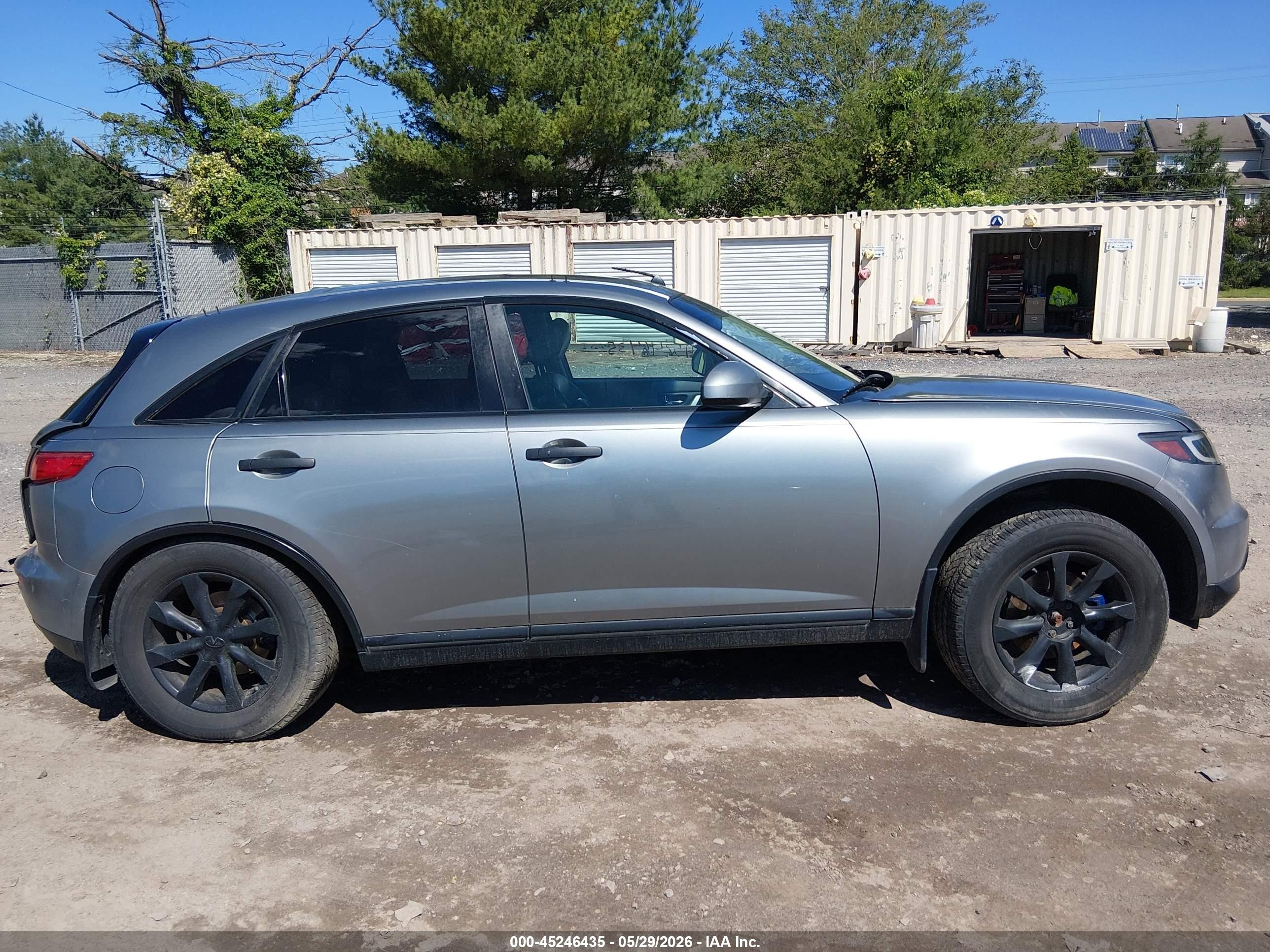 2008 Infiniti Fx35   Gray vin: JNRAS08W98X205066