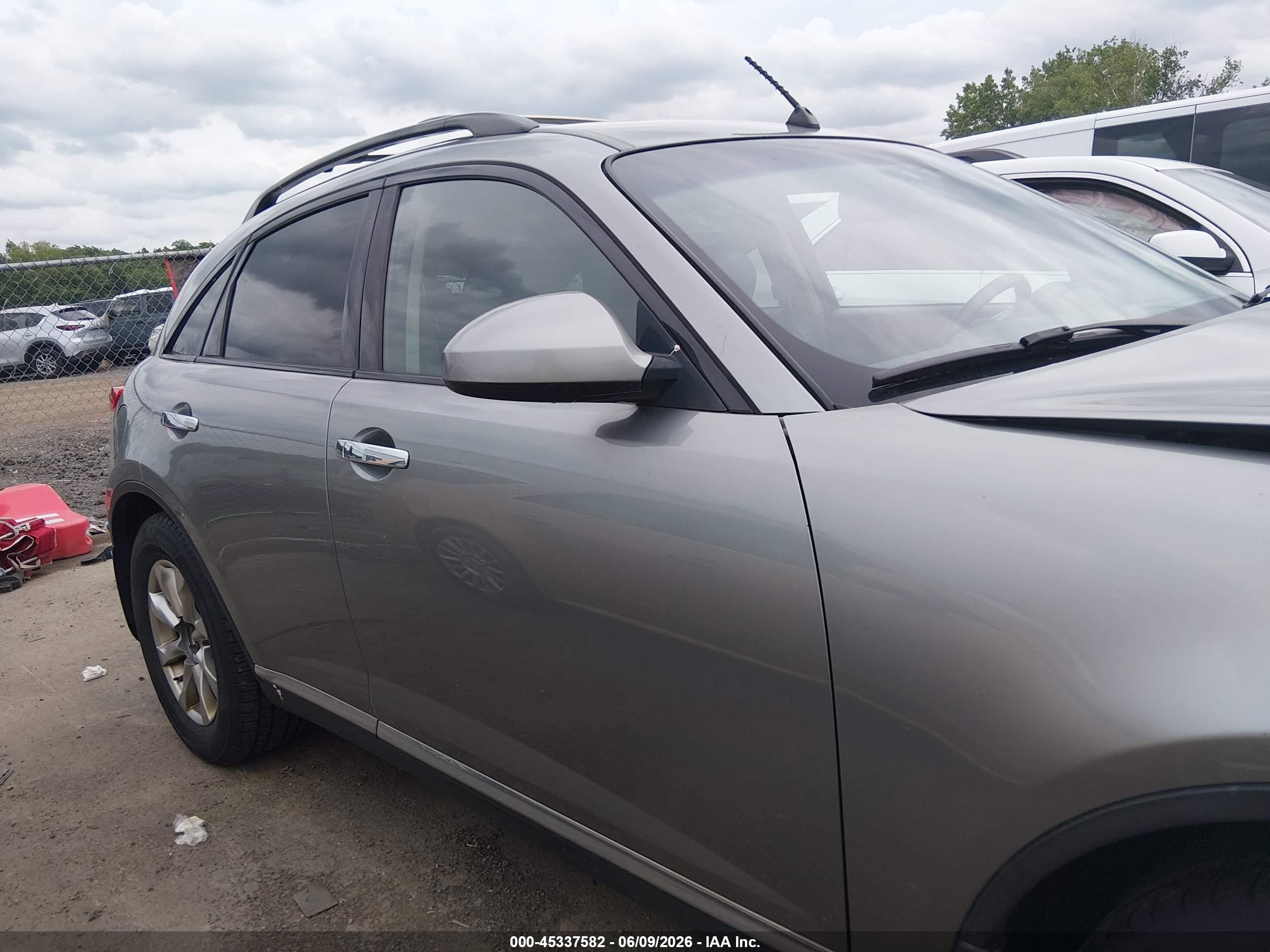 2008 Infiniti Fx35   Gray vin: JNRAS08W98X209201