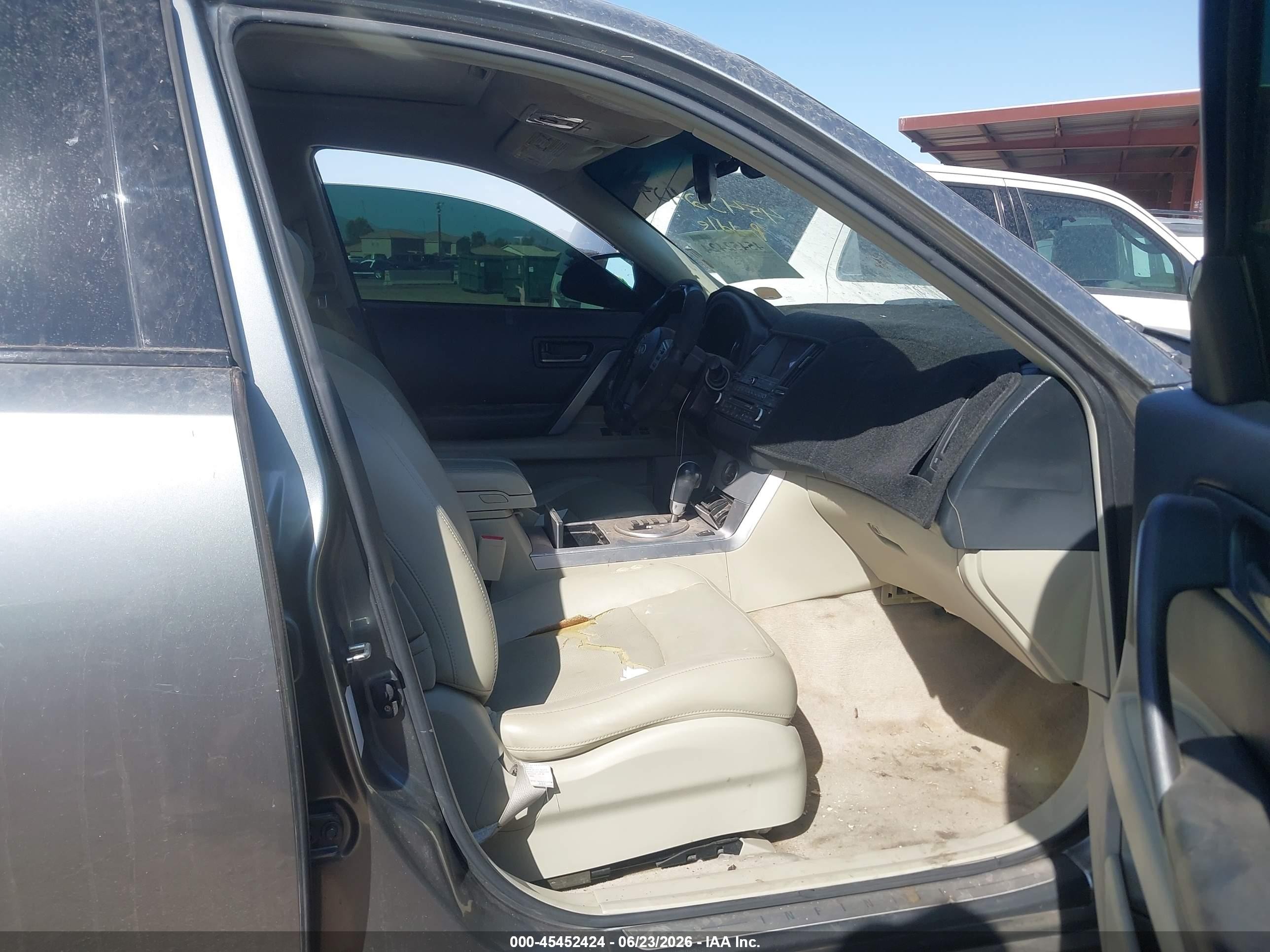 2003 Infiniti Fx35   Gray vin: JNRAS08WX3X205330
