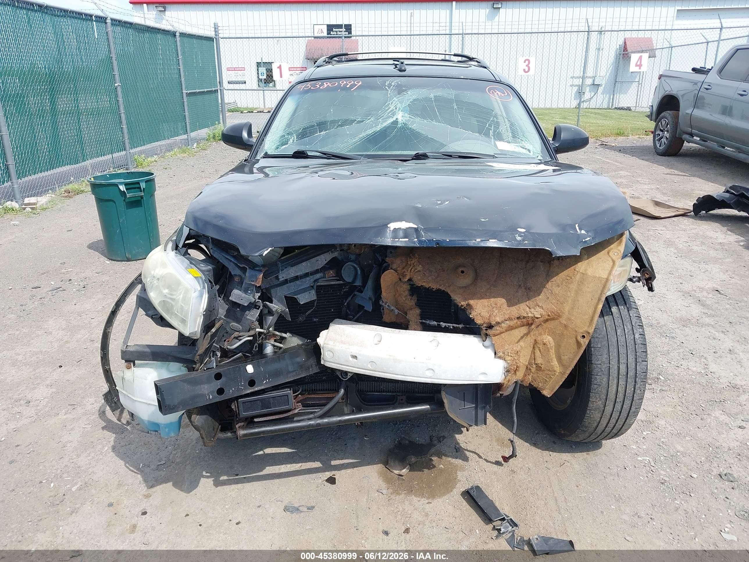 2004 Infiniti Fx35   Black vin: JNRAS08WX4X223344