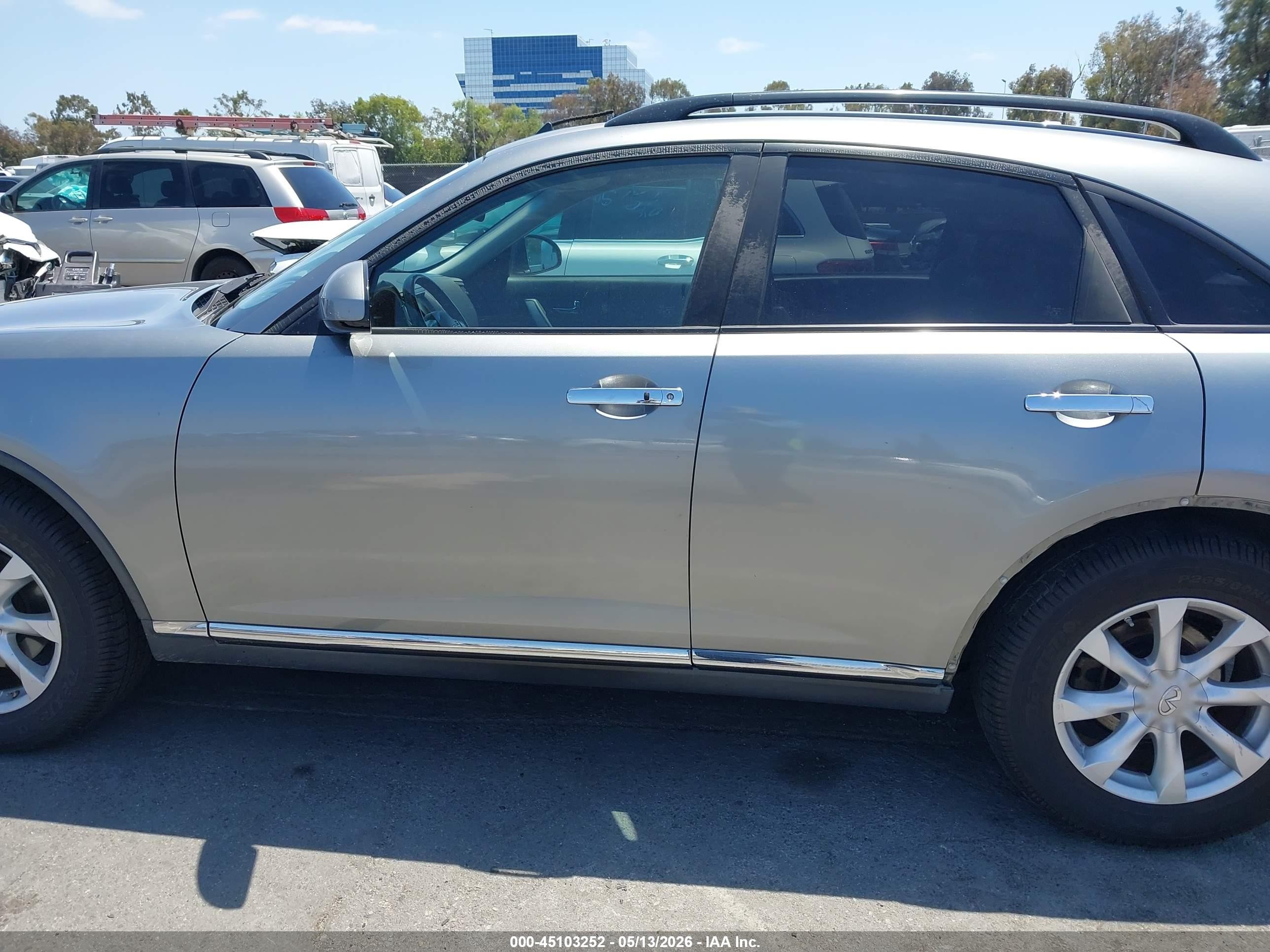 2006 Infiniti Fx35   Silver vin: JNRAS08WX6X203372