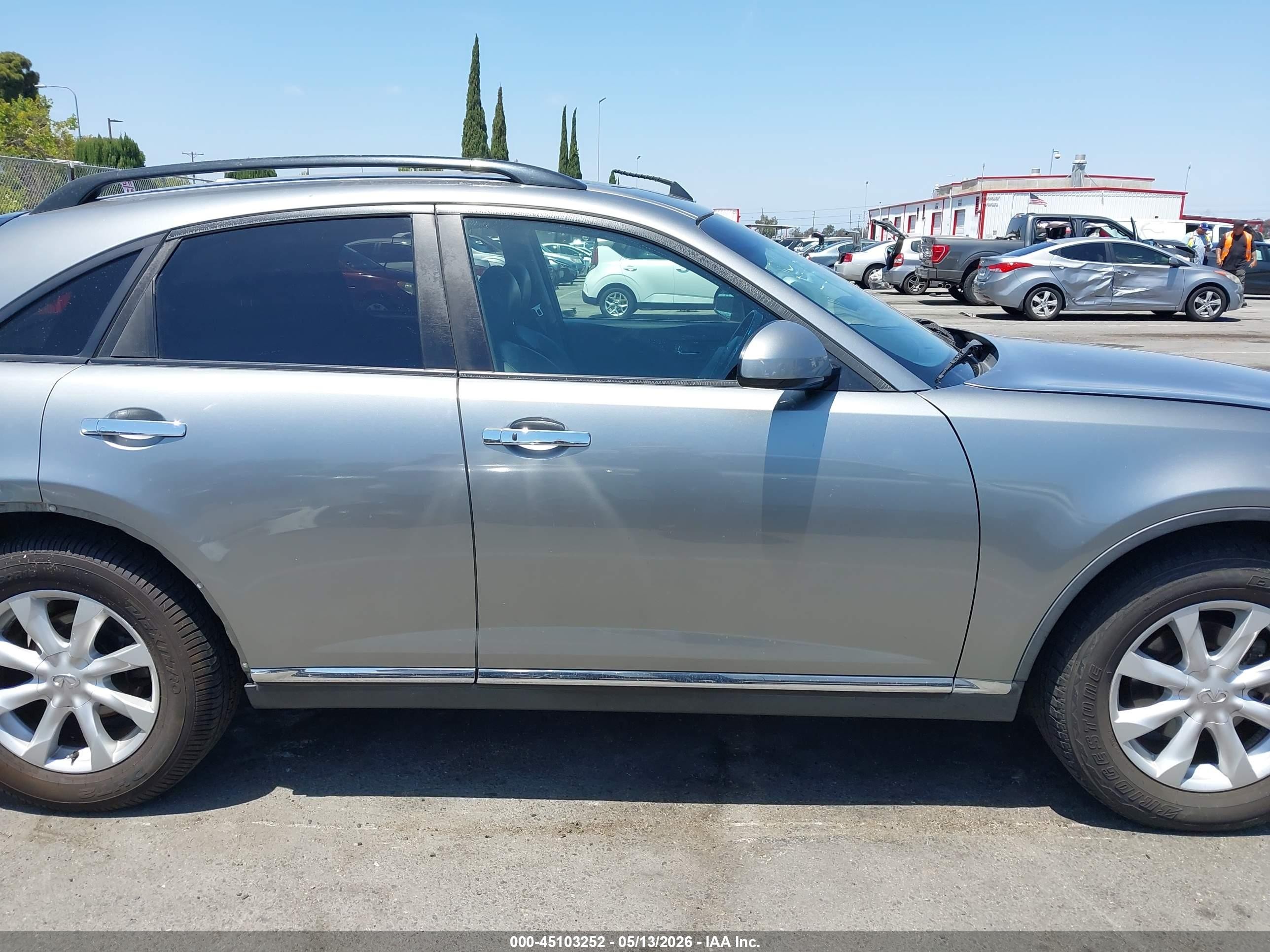 2006 Infiniti Fx35   Silver vin: JNRAS08WX6X203372